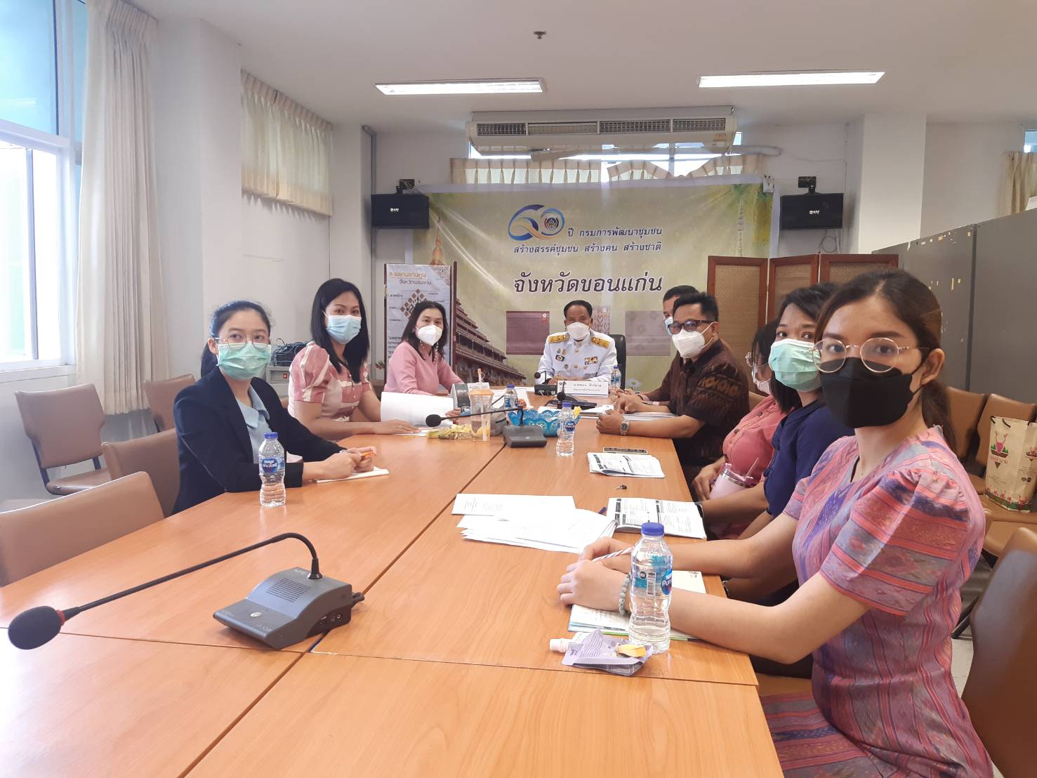 พช.ขอนแก่น : ร่วมประชุมชี้แจง เร่งรัด กำกับ ติดตาม การดำเนินงานกองทุนพัฒนาบทบาทสตรี ครั้งที่ 1/2565 ผ่านระบบ (Video Conference)