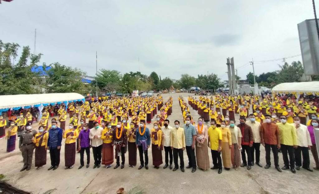 พช.ขอนแก่น :ร่วมพิธีเปิดงานประเพณี “บุญกุ้มข้าวใหญ่ และของดีแวงใหญ่” ประจำปี พ.ศ. 2565