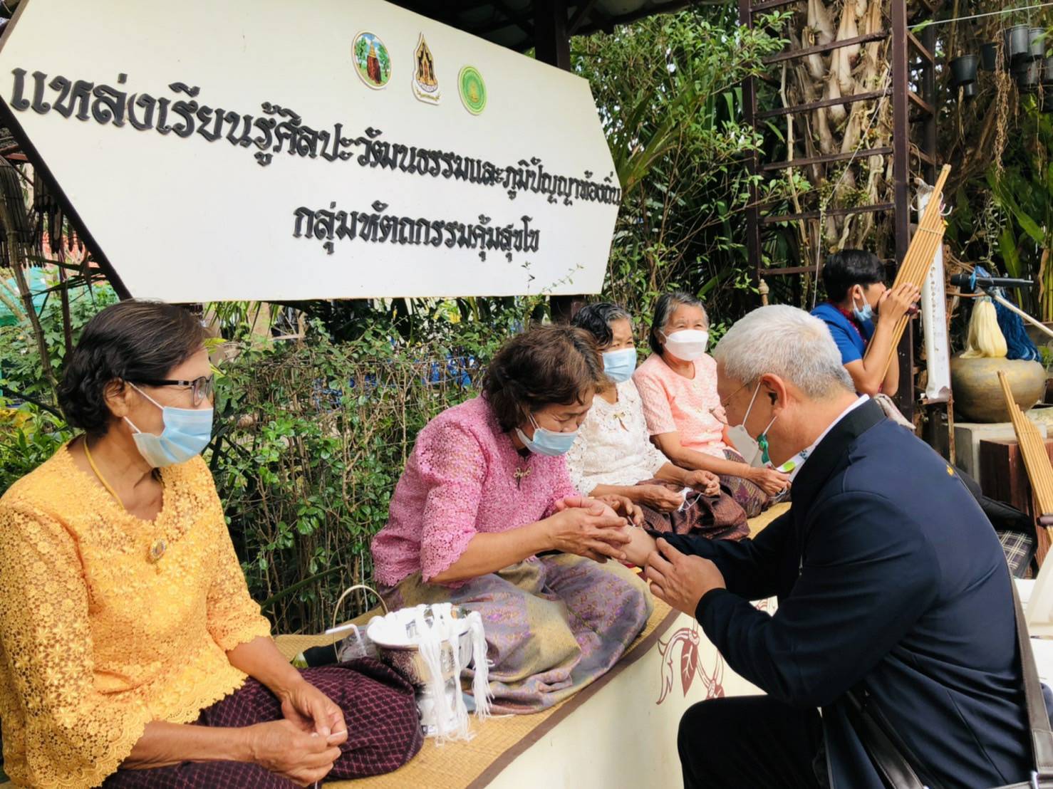 พช. ขอนแก่น : ร่วมต้อนรับคณะนักศึกษาหลักสูตรประกาศนียบัตรชั้นสูงการเสริมสร้างสังคมสันติสุข รุ่นที่ 12 (สสสส.12) สถาบันพระปกเกล้า