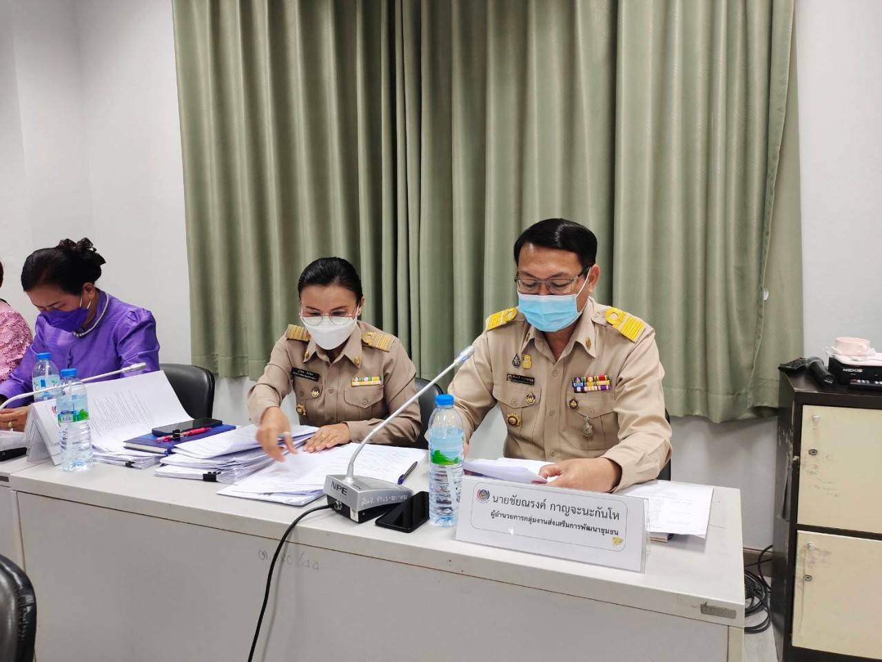 พช.ขอนแก่น : ประชุมคณะกรรมการพัฒนาสตรีจังหวัดขอนแก่น(กพสจ.) ครั้งที่ 2/2565