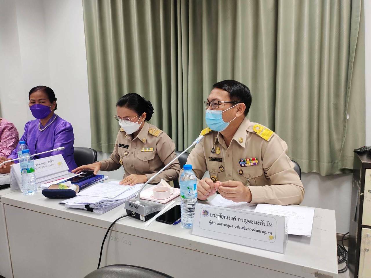 พช.ขอนแก่น : ประชุมคณะกรรมการพัฒนาสตรีจังหวัดขอนแก่น(กพสจ.) ครั้งที่ 2/2565