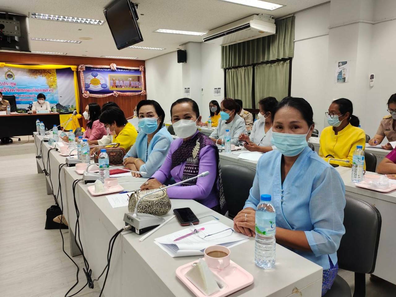 พช.ขอนแก่น : ประชุมคณะกรรมการพัฒนาสตรีจังหวัดขอนแก่น(กพสจ.) ครั้งที่ 2/2565