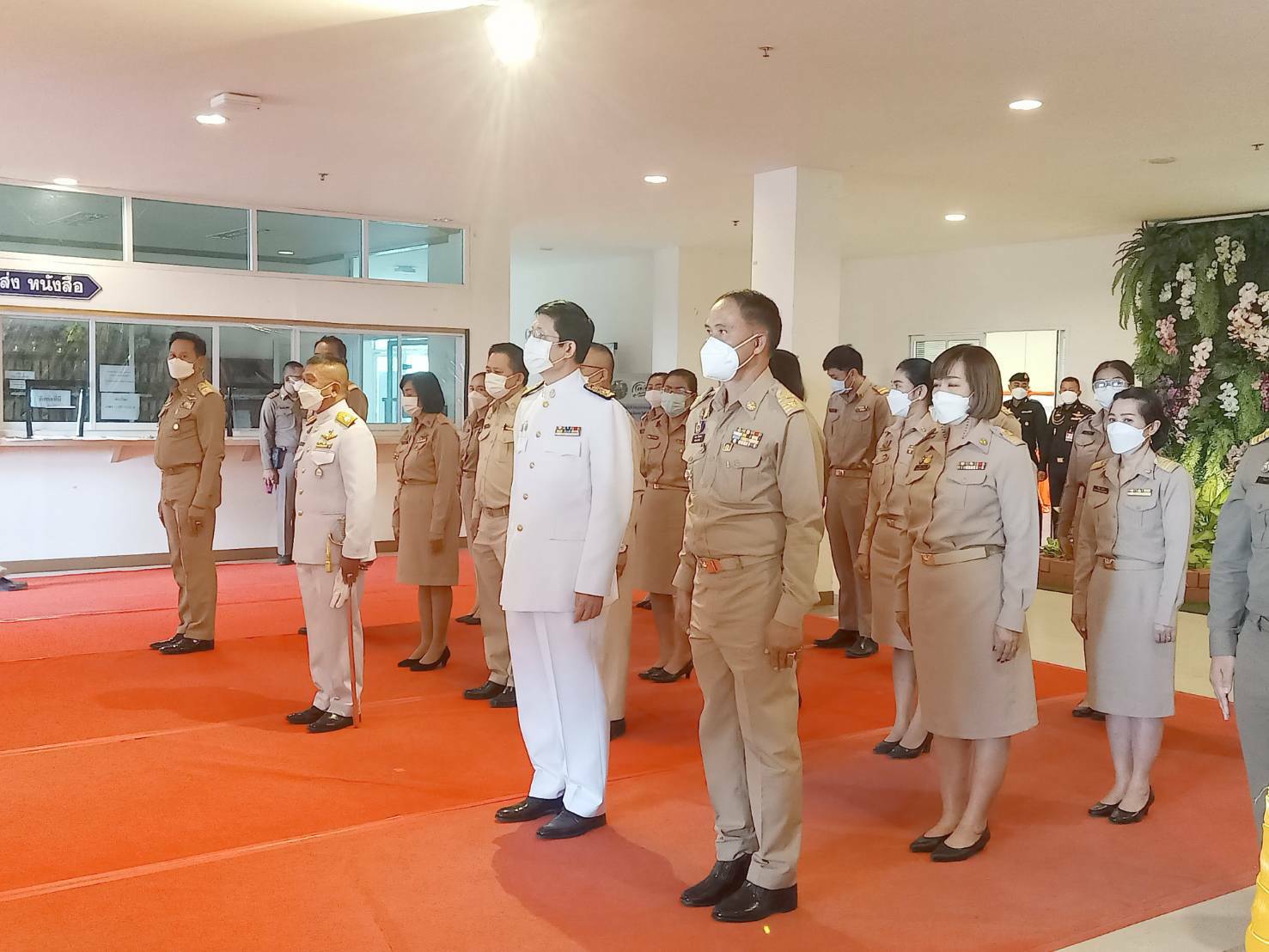 จังหวัดขอนแก่น จัดพิธีมอบปฏิทินหลวงพุทธศักราช 2565 พระราชทานสำหรับผความสุขปีใหม่