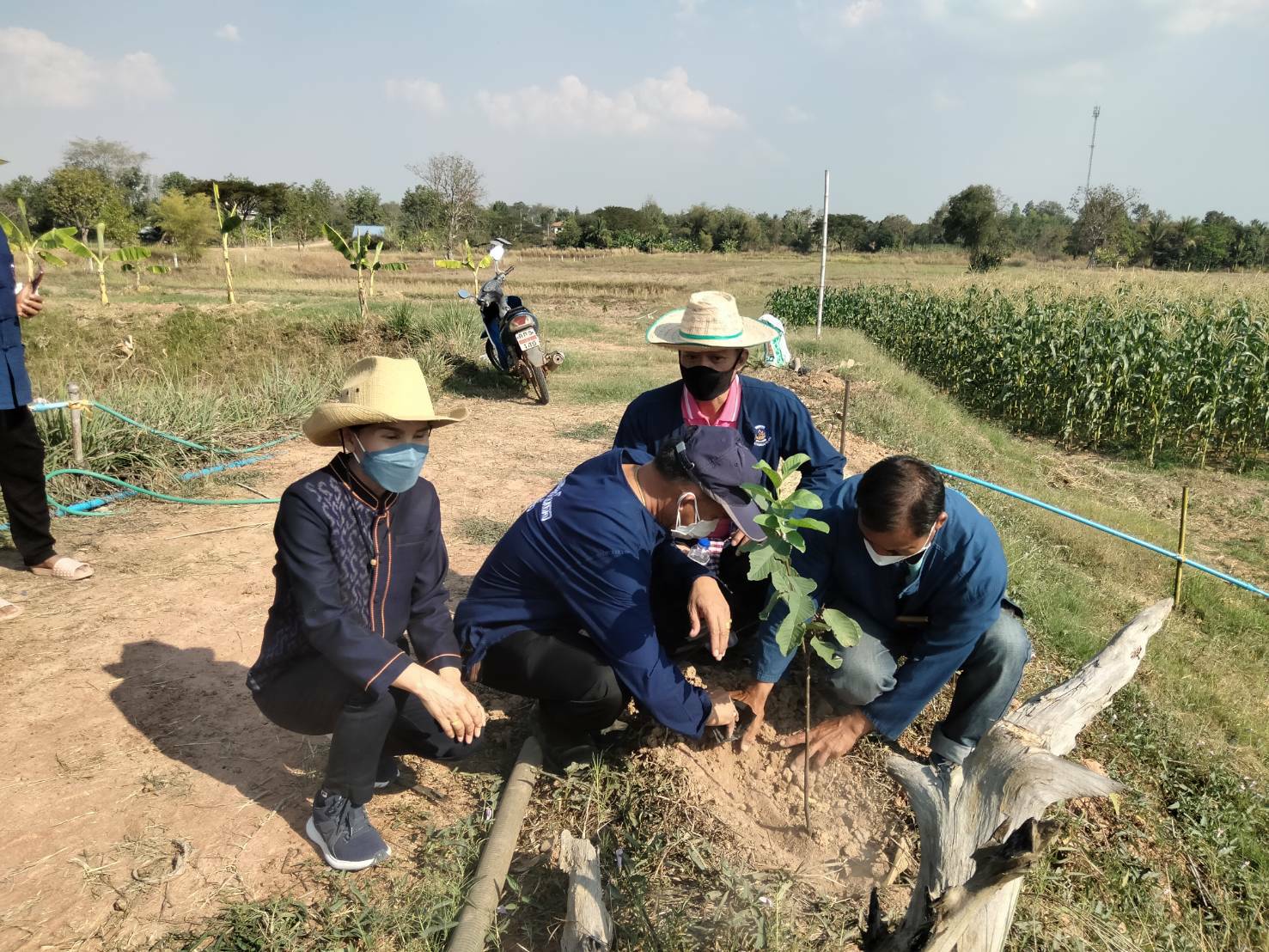 พช.ขอนแก่น: ดำเนินการขับเคลื่อนนโยบายและภารกิจที่สำคัญเชิงพื้นที่ เอามื้อสามัคคีโคก หนองนา พช.