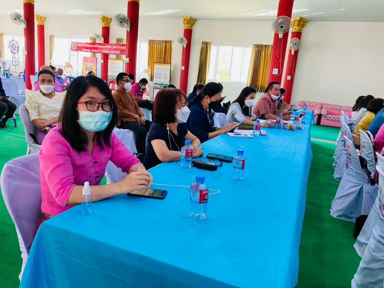 พช.ขอนแก่น : ประชุมผู้บริหารและนักวิชาการพัฒนาชุมชนจังหวัดและอำเภอ(สัญจร) เพื่อติดตามและประสานงานในการขับเคลื่อนงานพัฒนาชุมชน ประจำเดือนกุมภาพันธ์ 2565