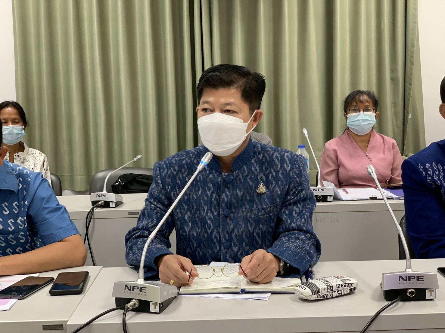 ผู้ตรวจราชการกรมการพัฒนาชุมชน ลงพื้นที่ตรวจเยี่ยมการขับเคลื่อนกิจกรรมพัฒนาชุมชน พร้อมมอบนโยบายแนวทางการดำเนินงาน ประจำปีงบประมาณ พ.ศ. 2565 ในพื้นที่จังหวัดขอนแก่น