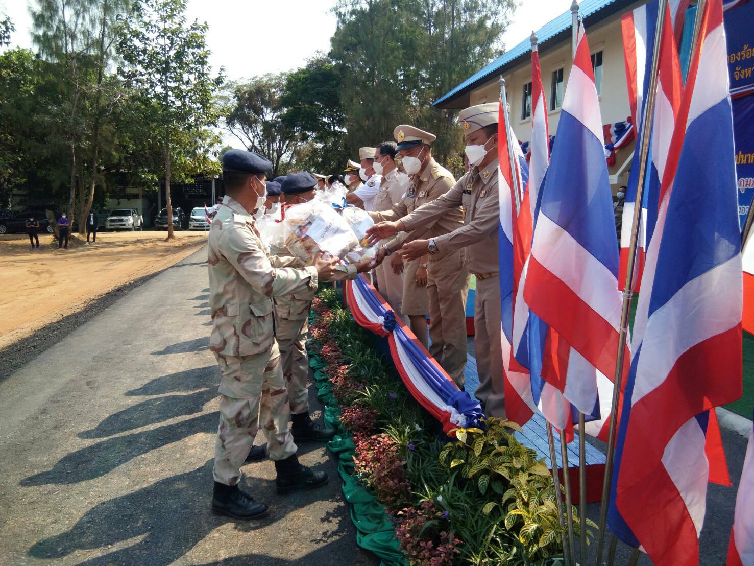 จังหวัดขอนแก่น จัดงานวันสถาปนากองร้อยอาสารักษาดินแดนจังหวัดขอนแก่น ประจำปี 2565