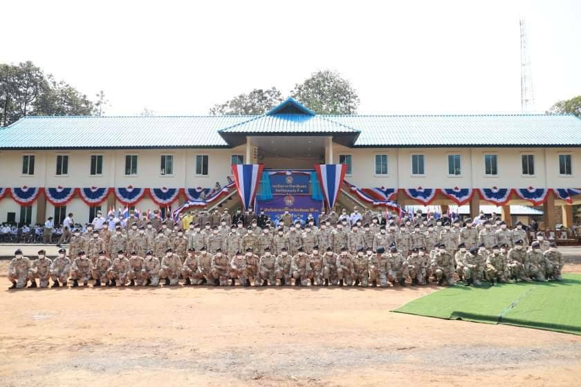 จังหวัดขอนแก่น จัดงานวันสถาปนากองร้อยอาสารักษาดินแดนจังหวัดขอนแก่น ประจำปี 2565