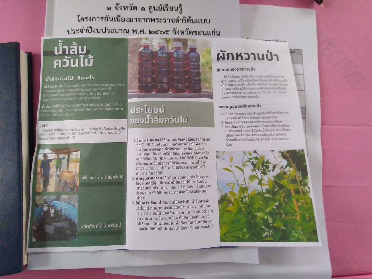พช.ขอนแก่น : ร่วมตรวจประเมินผลงานโครงการ 1 จังหวัด 1 ศูนย์เรียนรู้โครงการอันเนื่องมาจากพระราชดำริต้นแบบ