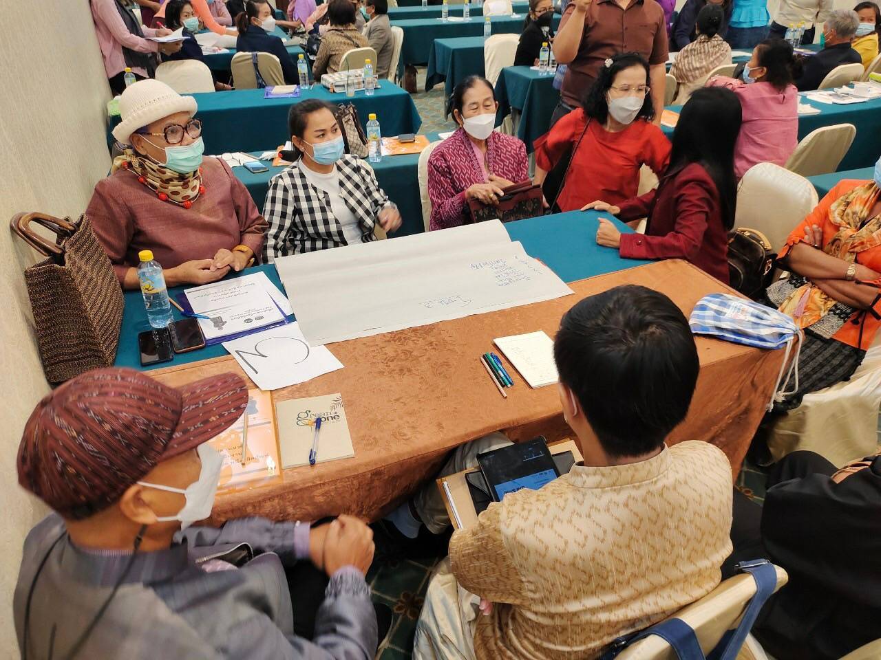 พช.ขอนแก่น : ประชุมเชิงปฏิบัติการโครงการพัฒนาศักยภาพเครือข่าย OTOP