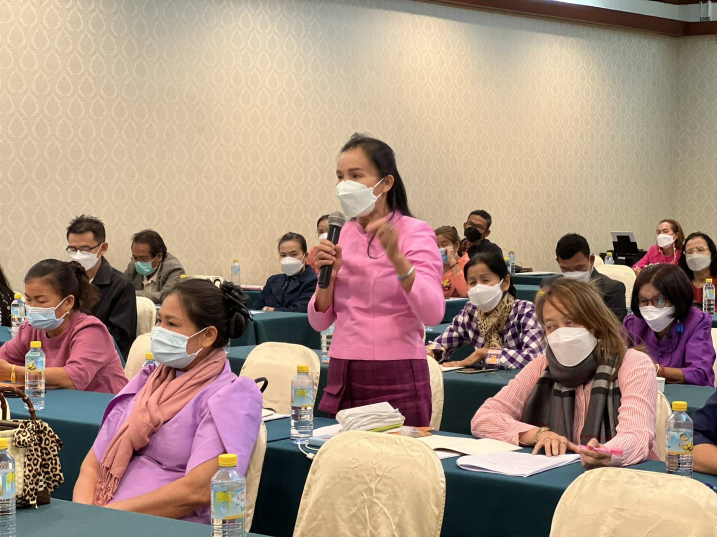พช.ขอนแก่น : ประชุมเชิงปฏิบัติการโครงการพัฒนาศักยภาพเครือข่าย OTOP