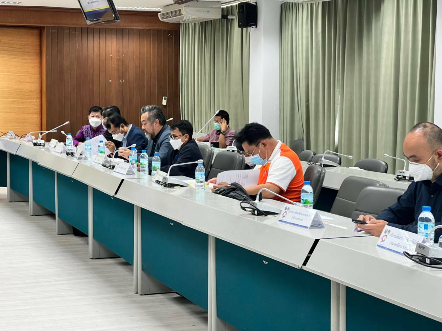 พช.ขอนแก่น; ประชุมคณะทำงานด้านการพัฒนาเศรษฐกิจฐานรากและประชารัฐ ภายใต้กลไกการพัฒนาเศรษฐกิจฐานราก ระดับจังหวัดครั้งที่ 1/2565