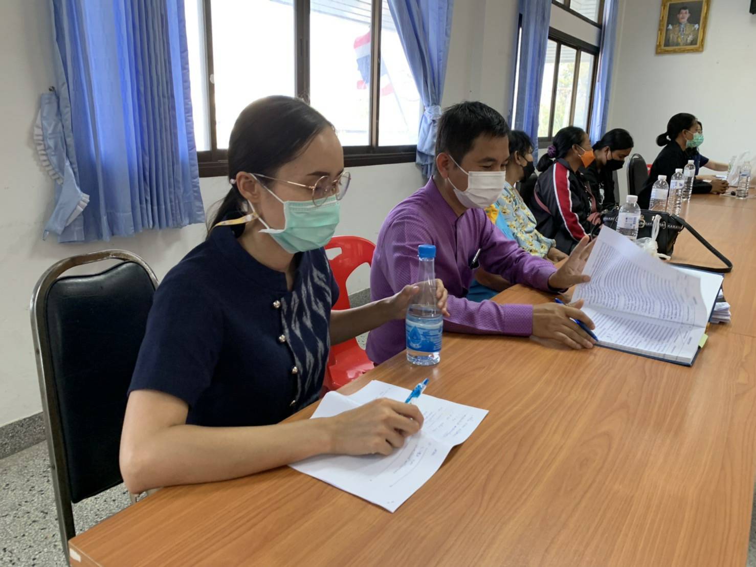 ผู้ตรวจราชการกรมการพัฒนาชุมชน ลงพื้นที่ตรวจเยี่ยมการขับเคลื่อนกิจกรรมพัฒนาชุมชน พร้อมมอบนโยบายแนวทางการดำเนินงาน ประจำปีงบประมาณ พ.ศ. 2565 ในพื้นที่จังหวัดขอนแก่น