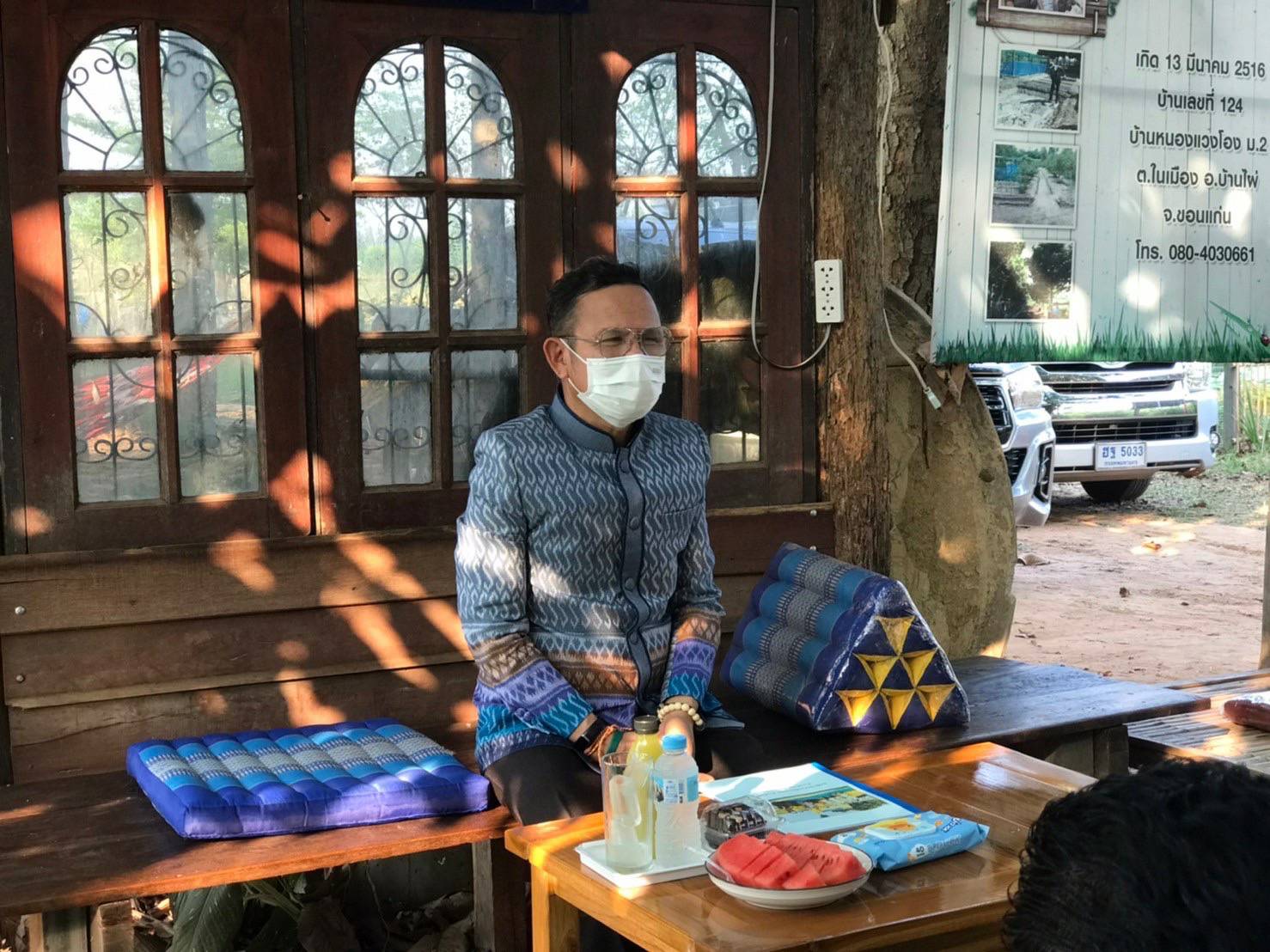 ผู้ตรวจราชการกรมการพัฒนาชุมชน ลงพื้นที่ตรวจเยี่ยมการขับเคลื่อนกิจกรรมพัฒนาชุมชน พร้อมมอบนโยบายแนวทางการดำเนินงาน ประจำปีงบประมาณ พ.ศ. 2565 ในพื้นที่จังหวัดขอนแก่น