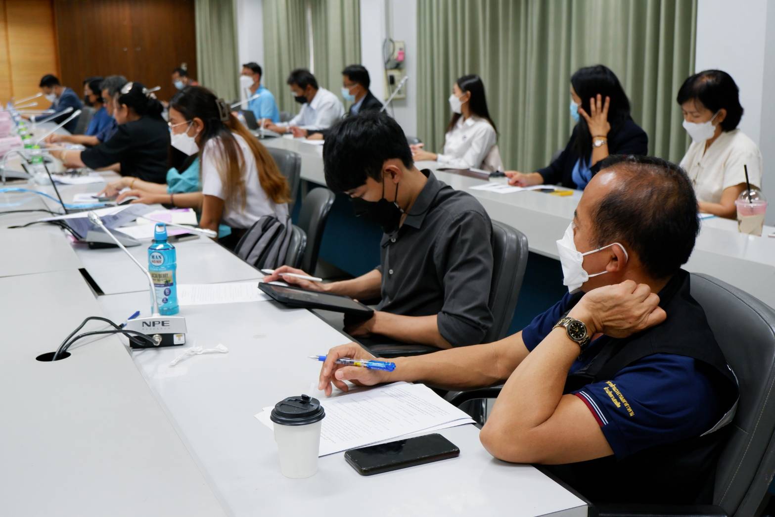 พช.ขอนแก่น : ร่วมประชุมคณะกรรมการร่วมภาครัฐและเอกชนเพื่อพัฒนาและแก้ไขปัญหาทางเศรษฐกิจ จังหวัดขอนแก่น (กรอ.จังหวัดขอนแก่น) ครั้งที่ 1 ประจำปีงบประมาณ พ.ศ. 2565