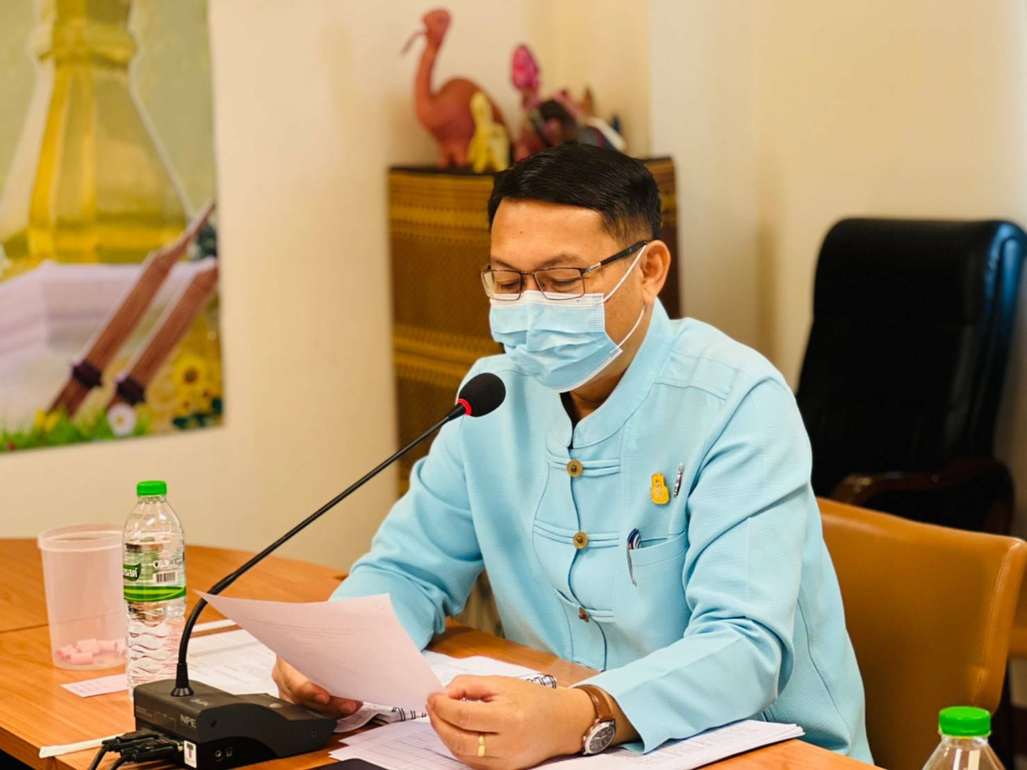 จังหวัดขอนแก่น : ประกวดหมู่บ้านกองทุนแม่ของแผ่นดินดีเด่นระดับจังหวัด ประจำปี 2565 วันที่ 2 ผ่านระบบ Zoom Cloud Meeting