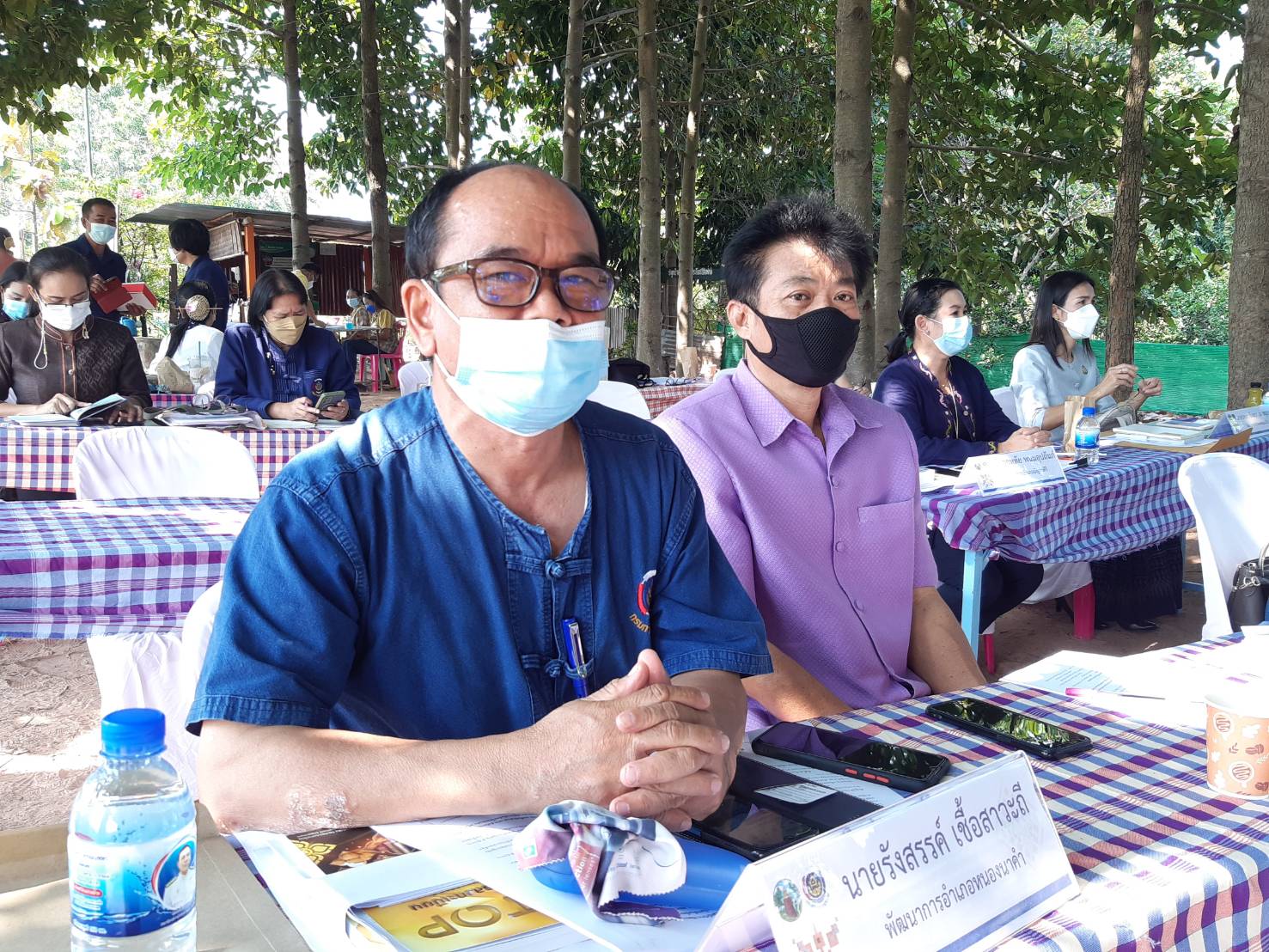 พช.ขอนแก่น : ประชุมผู้บริหารและนักวิชาการพัฒนาชุมชนจังหวัดและอำเภอ (สัญจร) เพื่อติดตามและประสานงานในการขับเคลื่อนงานพัฒนาชุมชน ประจำเดือนมีนาคม 2565
