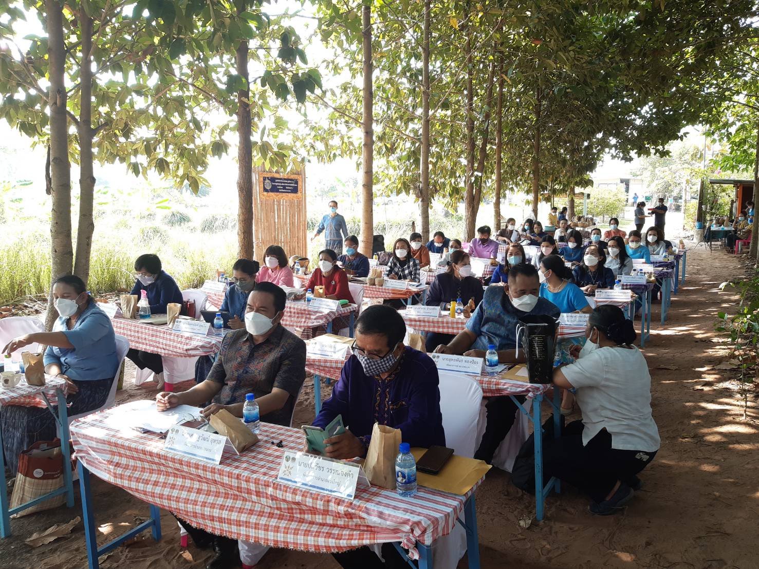 พช.ขอนแก่น : ประชุมผู้บริหารและนักวิชาการพัฒนาชุมชนจังหวัดและอำเภอ (สัญจร) เพื่อติดตามและประสานงานในการขับเคลื่อนงานพัฒนาชุมชน ประจำเดือนมีนาคม 2565