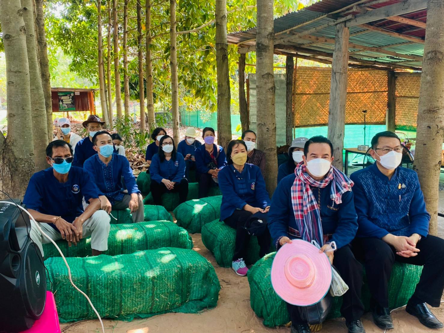 พช.ขอนแก่น : รองอธิบดี พช. (นายสุรศักดิ์ อักษรกุล) นำทีม เยือนถิ่นหมอแคน ลุยพื้นที่ต้นแบบการพัฒนาคุณภาพชีวิตตามหลักทฤษฎีใหม่ ประยุกต์สู่ “โคก หนอง นา พช.”