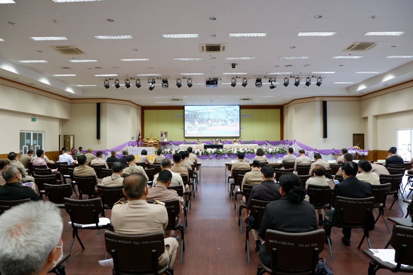 พช.ขอนแก่น : ร่วมการประชุมหัวหน้าส่วนราชการ หัวหน้าหน่วยงานรัฐวิสาหกิจ จังหวัดขอนแก่น ครั้งที่ 3/2565