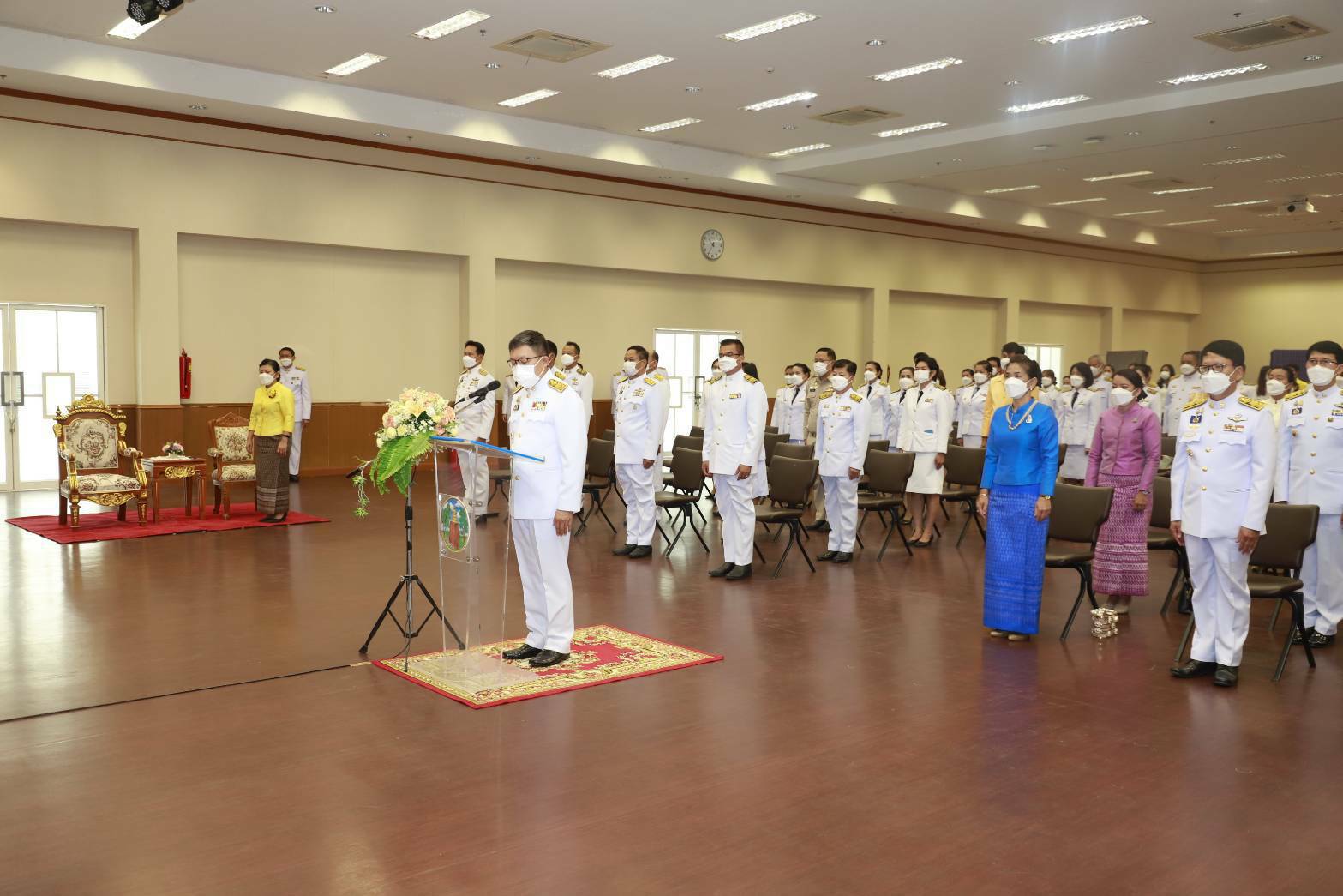 จังหวัดขอนแก่น จัดพิธีมอบแบบผ้าลายพระราชทาน “ผ้าขิดลายนารีรัตนราชกัญญา”