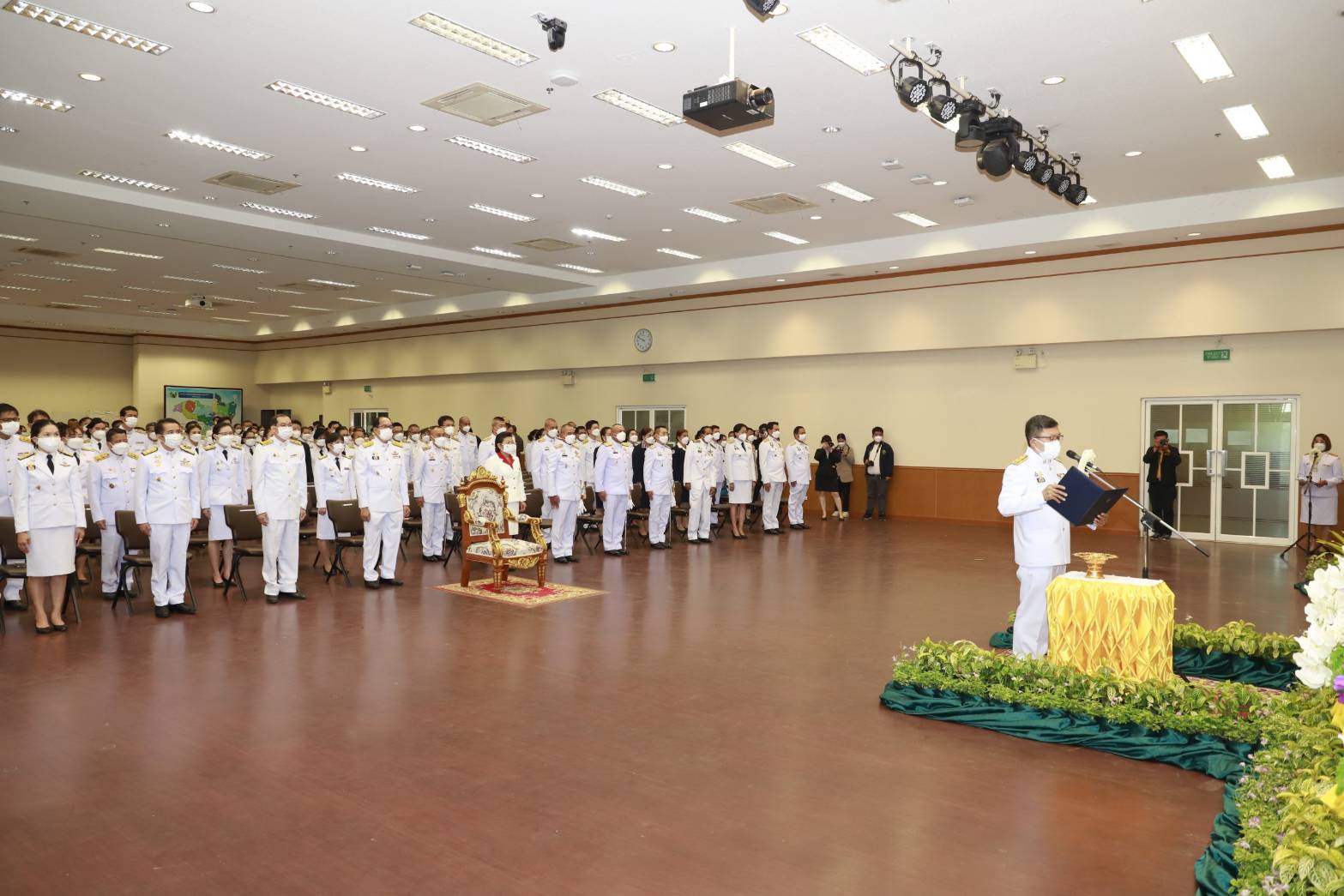 ?จังหวัดขอนแก่น : จัดพิธีวันที่ระลึกพระบาทสมเด็จพระนั่งเกล้าเจ้าอยู่หัว พระมหาเจษฎาราชเจ้า และวันข้าราชการพลเรือน?