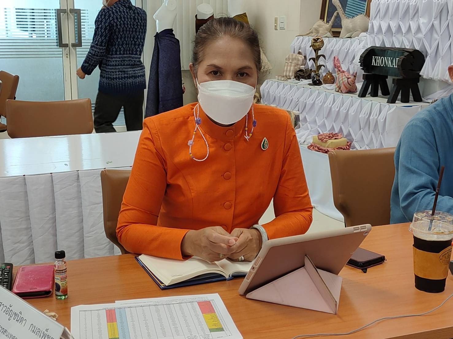 พช.ขอนแก่น ร่วมประชุมการขจัดความยากจนและพัฒนาคนทุกช่วงวัยอย่างยั่งยืนในระดับพื้นที่ (ศจพ.) ประจำปีงบประมาณ พ.ศ. 2565