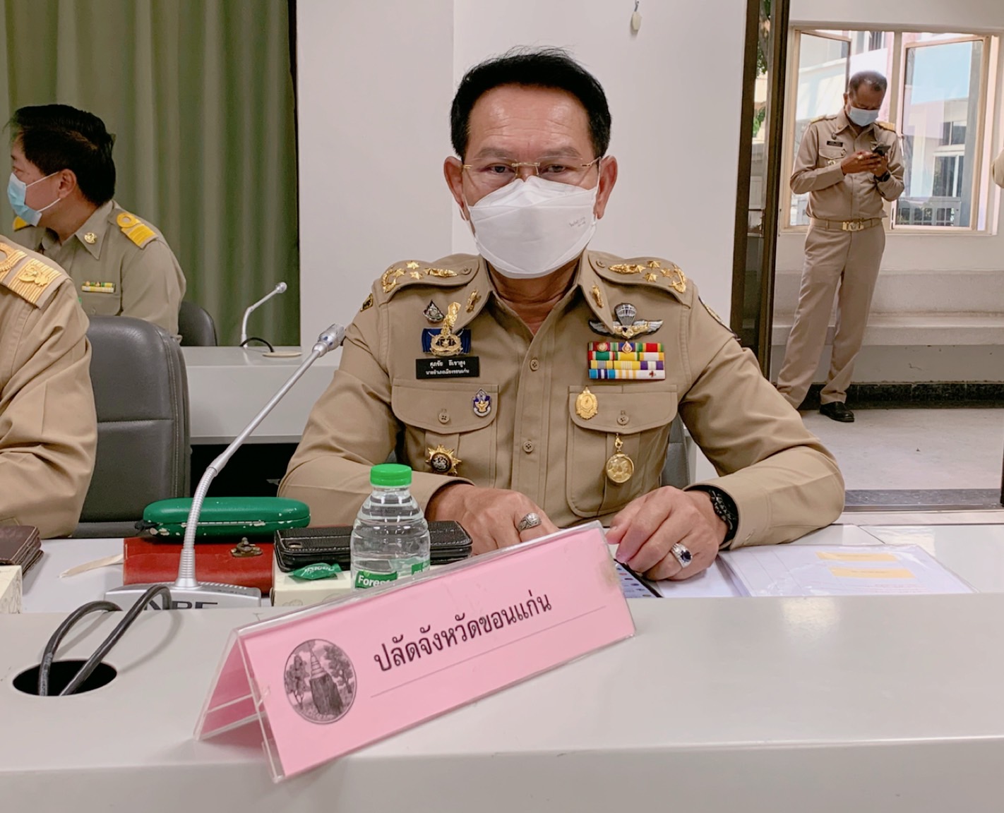 พช. ขอนแก่น : ร่วมการประชุมเขตตรวจราชการแบบบูรณาการของคณะผู้ตรวจราชการ เขตตรวจราชการที่12 ประจำปีงบประมาณ พ.ศ.2565 รอบที่ 1