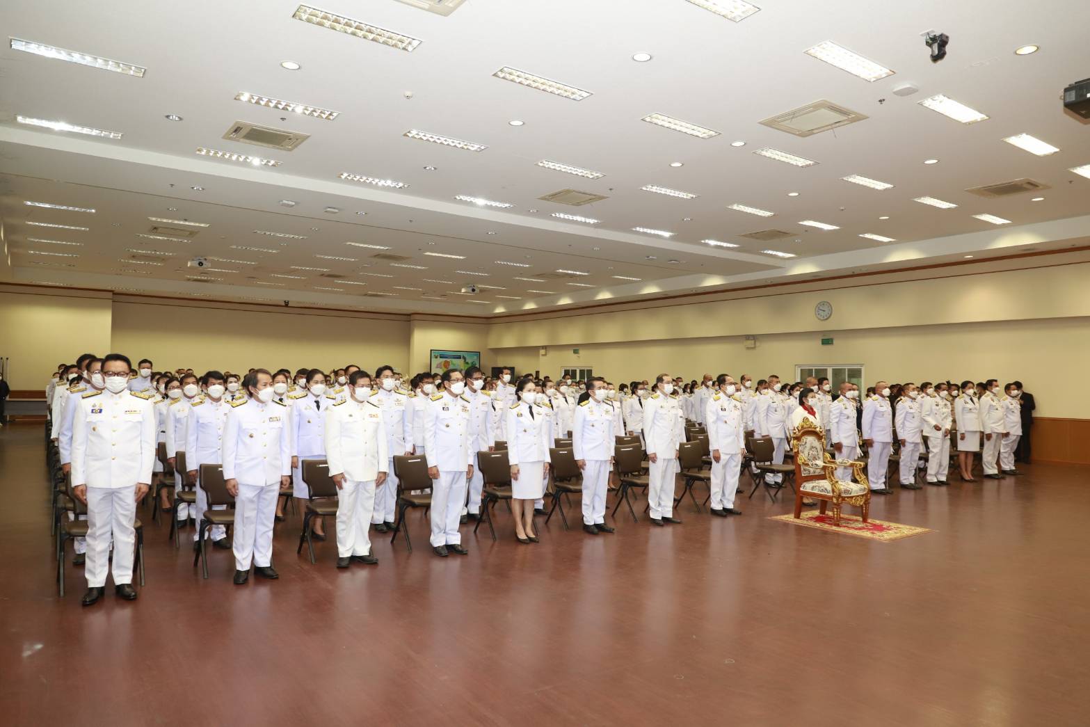 ?จังหวัดขอนแก่น : จัดพิธีวันที่ระลึกพระบาทสมเด็จพระนั่งเกล้าเจ้าอยู่หัว พระมหาเจษฎาราชเจ้า และวันข้าราชการพลเรือน?
