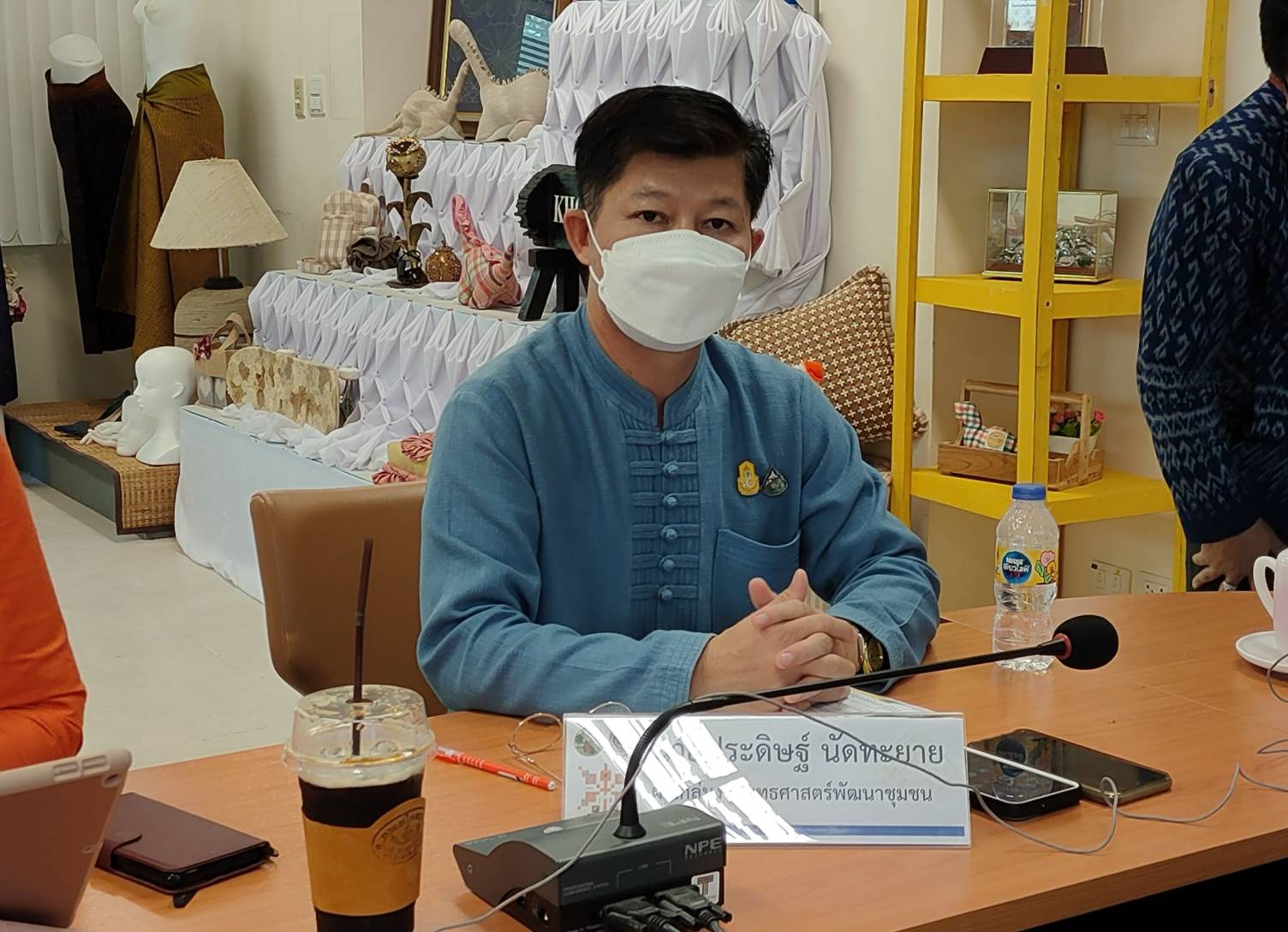 พช.ขอนแก่น ร่วมประชุมการขจัดความยากจนและพัฒนาคนทุกช่วงวัยอย่างยั่งยืนในระดับพื้นที่ (ศจพ.) ประจำปีงบประมาณ พ.ศ. 2565