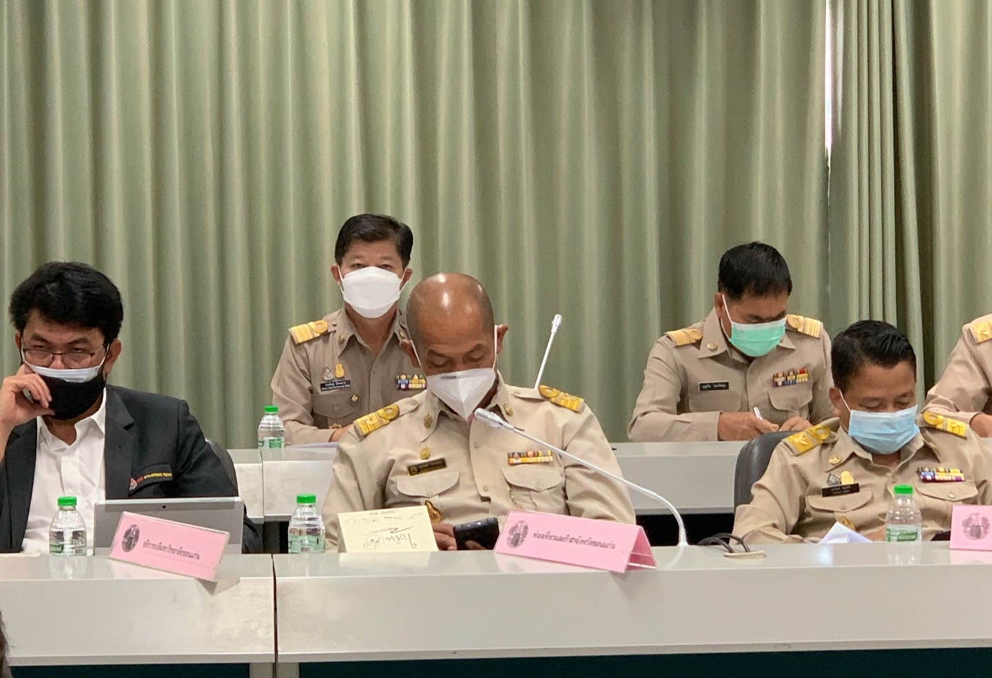 พช. ขอนแก่น : ร่วมการประชุมเขตตรวจราชการแบบบูรณาการของคณะผู้ตรวจราชการ เขตตรวจราชการที่12 ประจำปีงบประมาณ พ.ศ.2565 รอบที่ 1