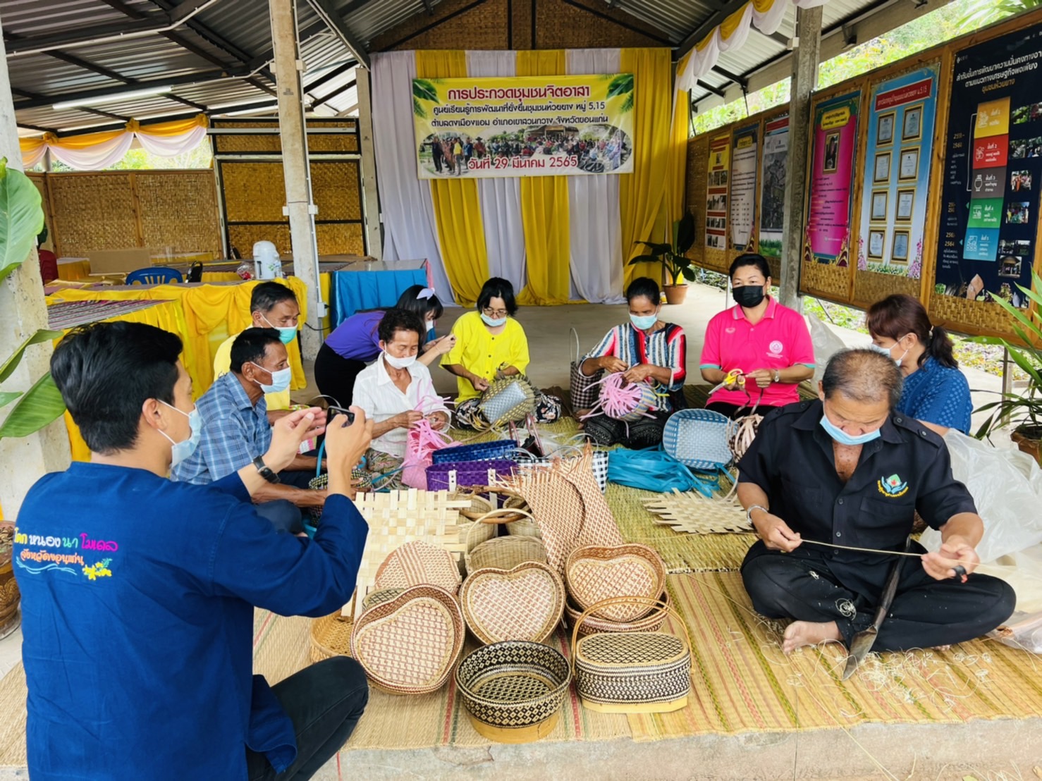พช.ขอนแก่น: ดำเนินโครงการเสริมสร้างและพัฒนาผู้นำการเปลี่ยนแปลง ประจำปีงบประมาณ 2565