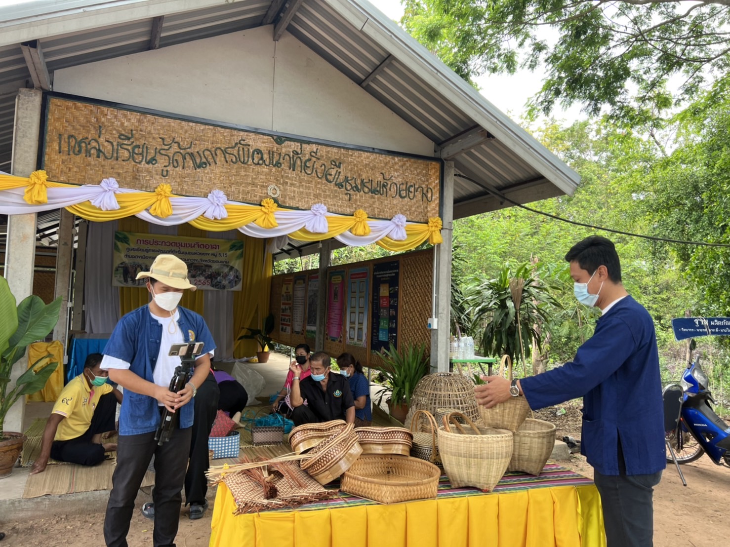 พช.ขอนแก่น: ดำเนินโครงการเสริมสร้างและพัฒนาผู้นำการเปลี่ยนแปลง ประจำปีงบประมาณ 2565