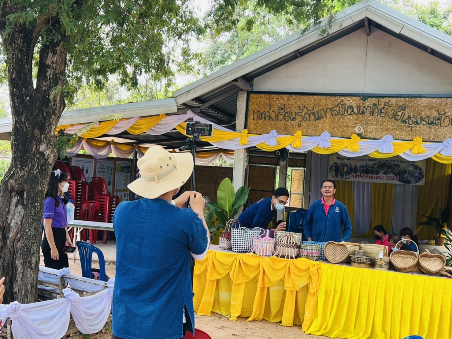 พช.ขอนแก่น: ดำเนินโครงการเสริมสร้างและพัฒนาผู้นำการเปลี่ยนแปลง ประจำปีงบประมาณ 2565