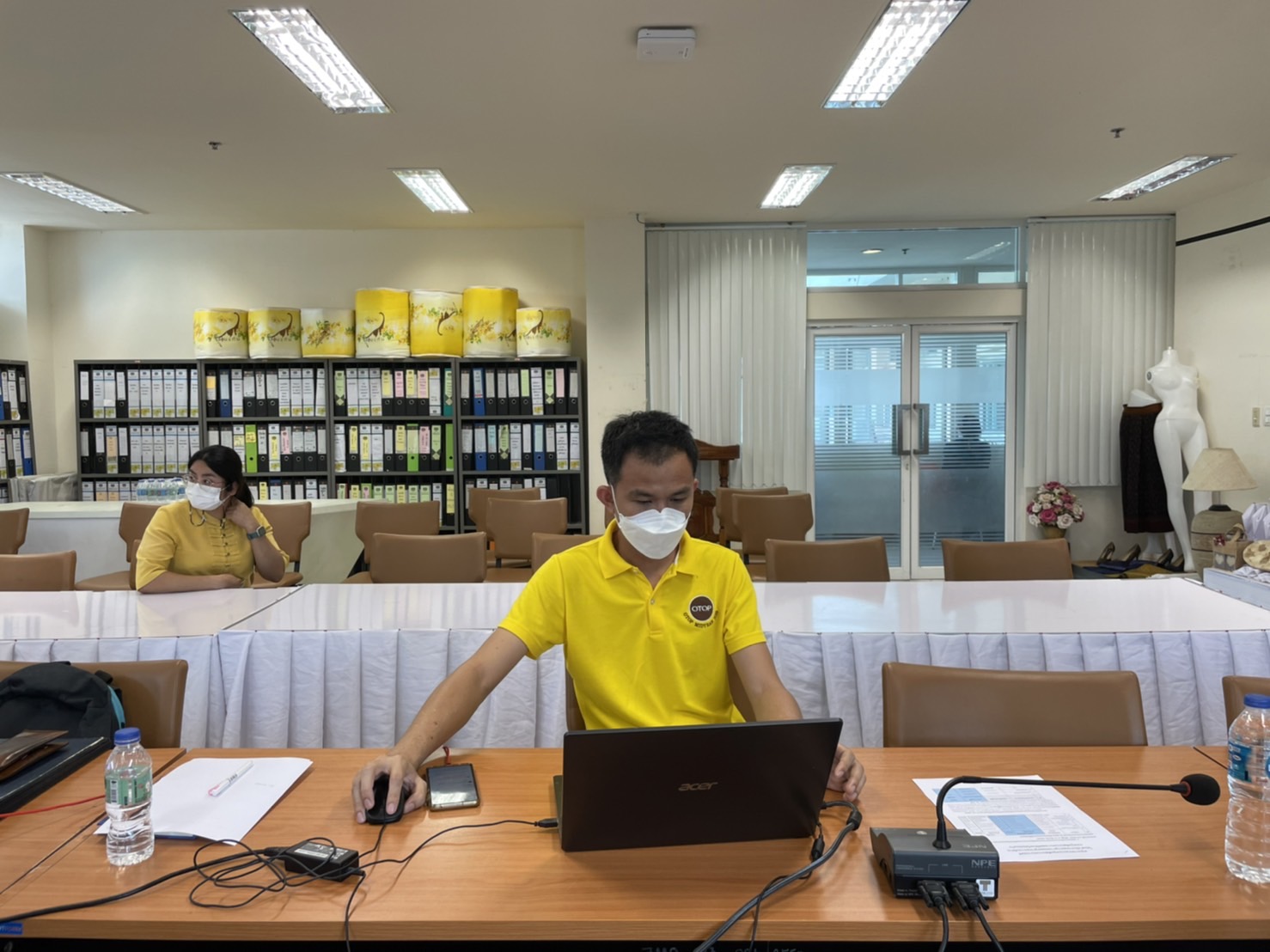 พช.ขอนแก่น ประชุมสรุปภาพรวมกองทุนพัฒนาบทบาทสตรี โดยสำนักงานเลขานุการคณะอนุกรรมการบริหารกองทุนพัฒนาบทบาทสตรีจังหวัดขอนแก่น”