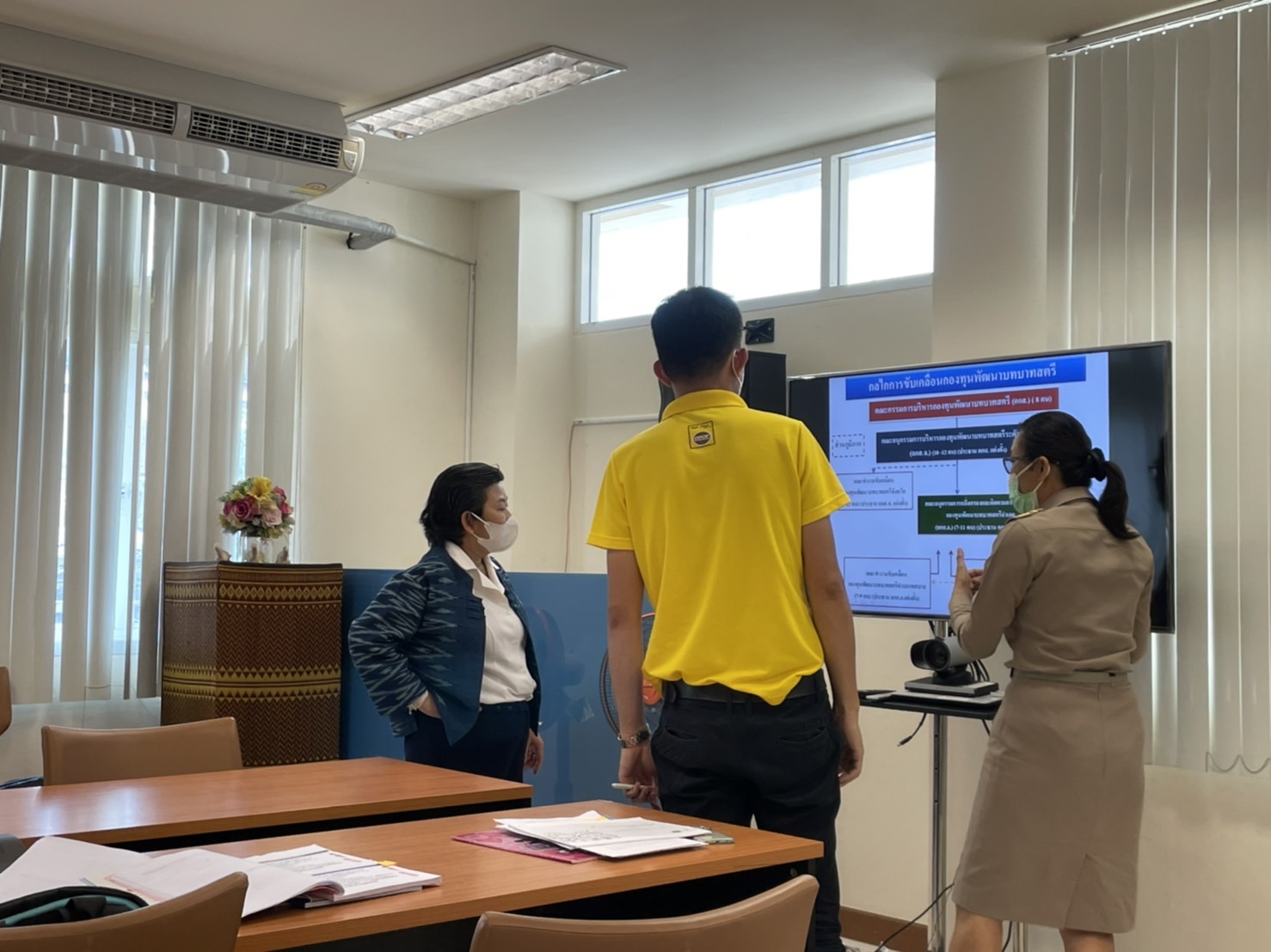 พช.ขอนแก่น ประชุมสรุปภาพรวมกองทุนพัฒนาบทบาทสตรี โดยสำนักงานเลขานุการคณะอนุกรรมการบริหารกองทุนพัฒนาบทบาทสตรีจังหวัดขอนแก่น”
