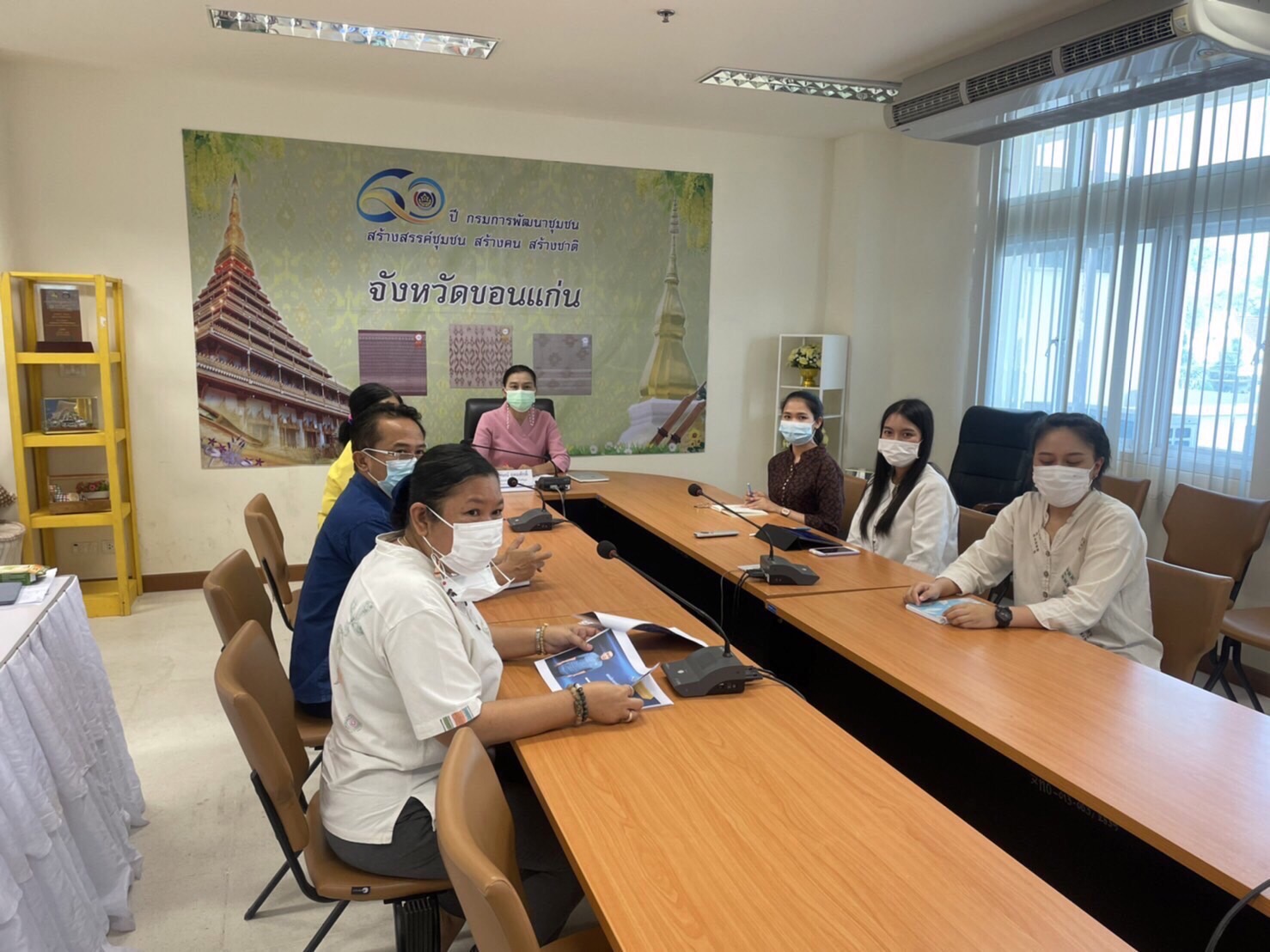 พช.ขอนแก่น ประชุมชี้แนวแนวทางการคัดเลือกหน่วยงานต้นแบบการขับเคลื่อนนโยบายสำคัญของกรมการพัฒนาชุมชน ประจำปี พ.ศ. 2565 (CDD Policy Award 2022)
