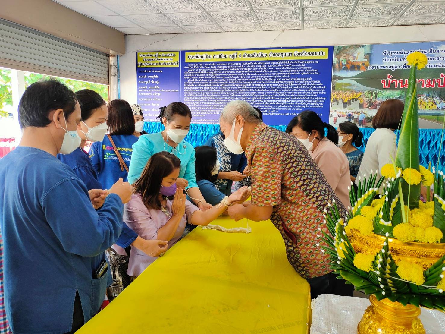 พช.ขอนแก่น : ประชุมผู้บริหารและนักวิชาการพัฒนาชุมชนจังหวัดและอำเภอ (สัญจร) เพื่อติดตามและประสานงานในการขับเคลื่อนงานพัฒนาชุมชน ประจำเดือนเมษายน 2565