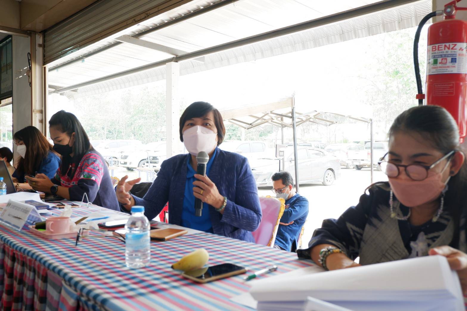 พช.ขอนแก่น : ประชุมผู้บริหารและนักวิชาการพัฒนาชุมชนจังหวัดและอำเภอ (สัญจร) เพื่อติดตามและประสานงานในการขับเคลื่อนงานพัฒนาชุมชน ประจำเดือนเมษายน 2565