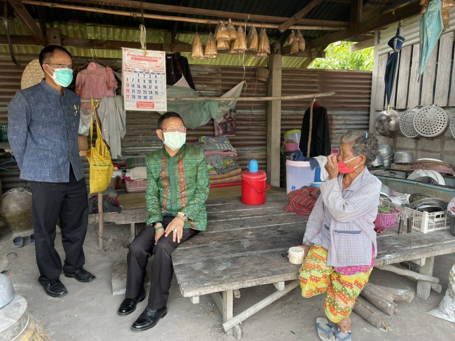 พช.ขอนแก่น : นายวสันต์ ชิงชนะ ผู้ตรวจราชการกรมการพัฒนาชุมชน เขตตรวจราชการที่ 12 ลงพื้นที่ติดตามผลการขับเคลื่อนงานการขจัดความยากจนและพัฒนาคนทุกช่วงวัยอย่างยั่งยืน ตามหลักปรัชญาของเศรษฐกิจพอเพียง และการขับเคลื่อนงานตามภารกิจสำคัญของกรมการพัฒนาชุมชน ปี 2565 จังหวัดขอนแก่น
