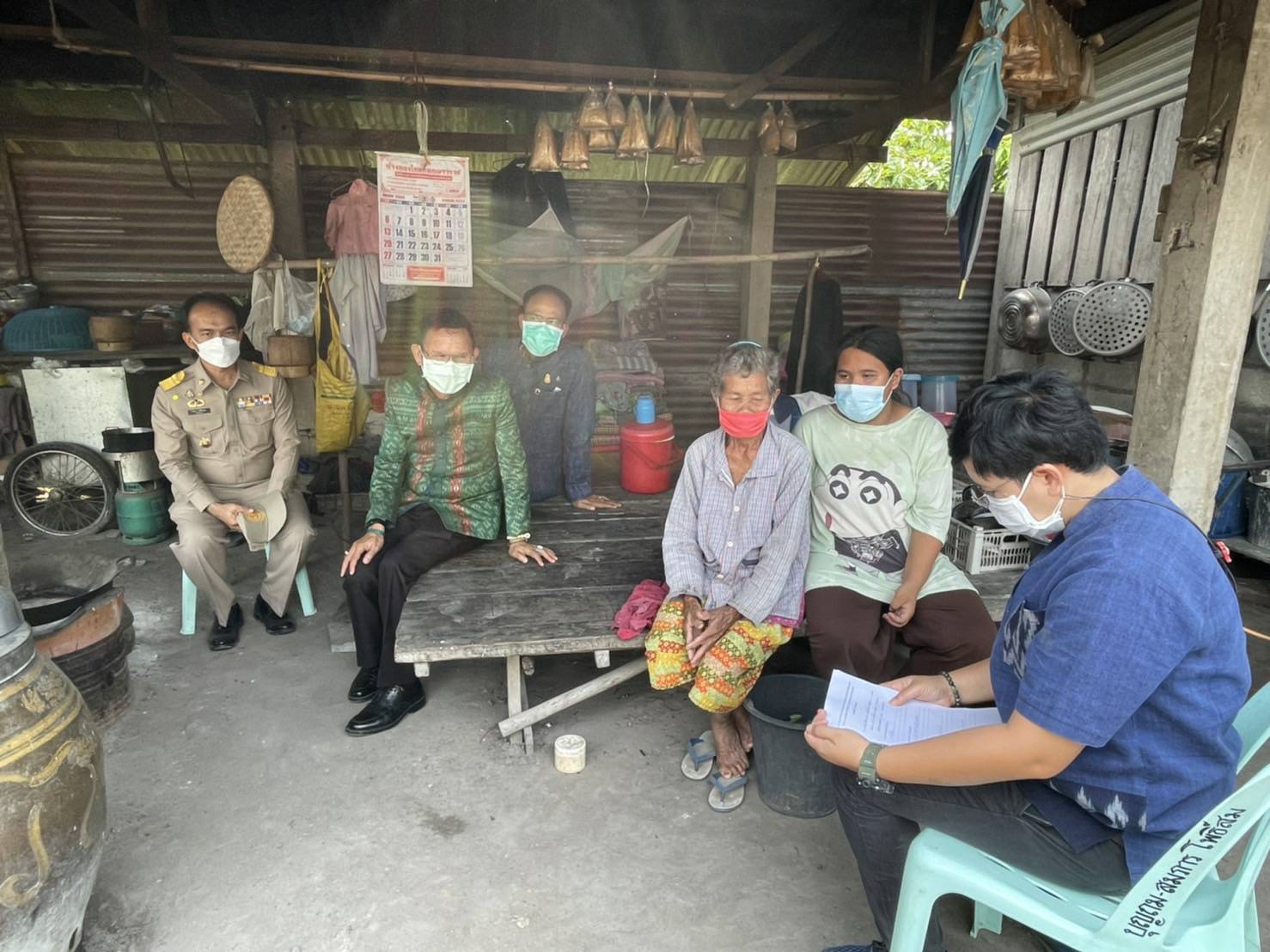 พช.ขอนแก่น : นายวสันต์ ชิงชนะ ผู้ตรวจราชการกรมการพัฒนาชุมชน เขตตรวจราชการที่ 12 ลงพื้นที่ติดตามผลการขับเคลื่อนงานการขจัดความยากจนและพัฒนาคนทุกช่วงวัยอย่างยั่งยืน ตามหลักปรัชญาของเศรษฐกิจพอเพียง และการขับเคลื่อนงานตามภารกิจสำคัญของกรมการพัฒนาชุมชน ปี 2565 จังหวัดขอนแก่น