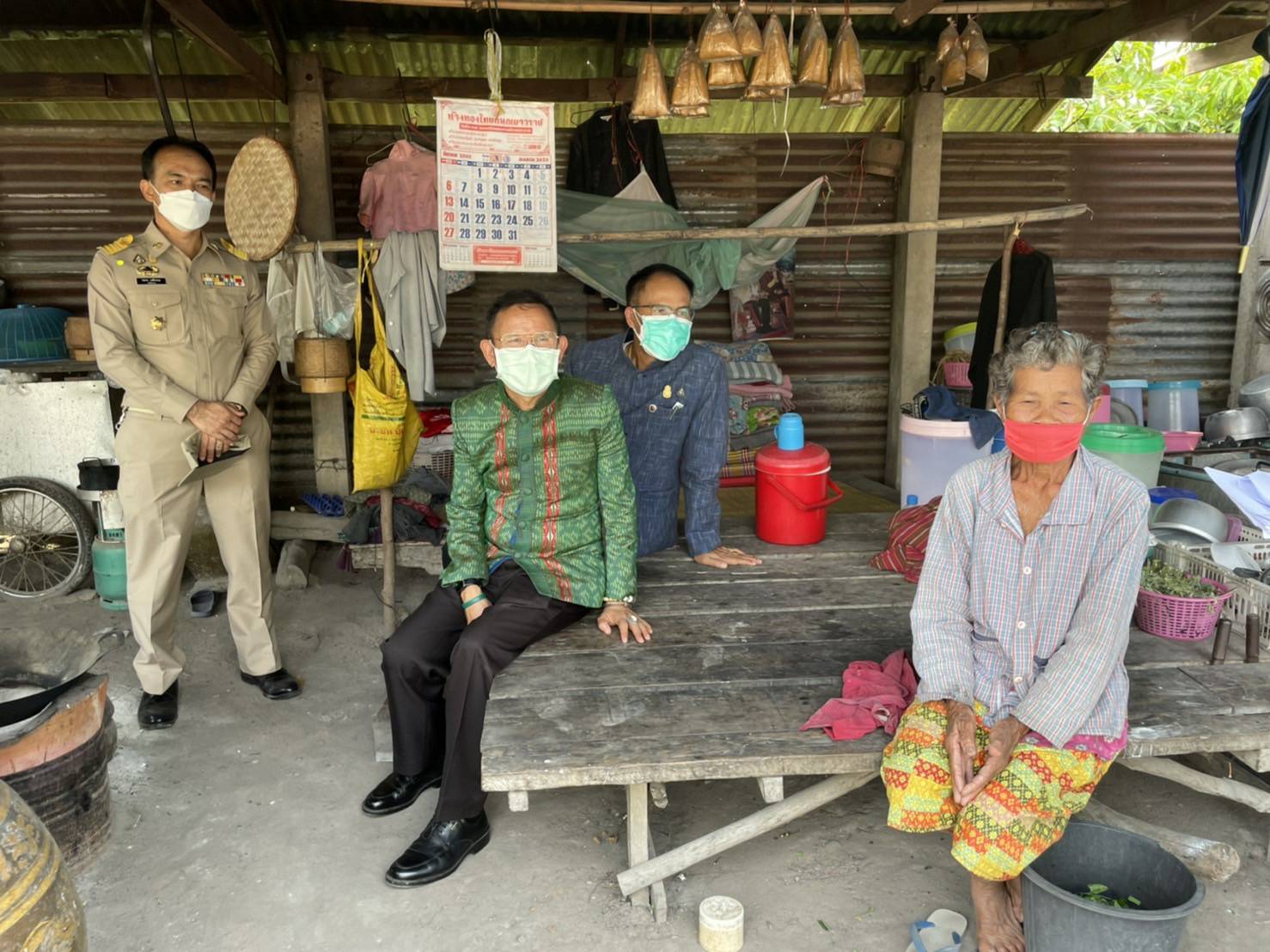 พช.ขอนแก่น : นายวสันต์ ชิงชนะ ผู้ตรวจราชการกรมการพัฒนาชุมชน เขตตรวจราชการที่ 12 ลงพื้นที่ติดตามผลการขับเคลื่อนงานการขจัดความยากจนและพัฒนาคนทุกช่วงวัยอย่างยั่งยืน ตามหลักปรัชญาของเศรษฐกิจพอเพียง และการขับเคลื่อนงานตามภารกิจสำคัญของกรมการพัฒนาชุมชน ปี 2565 จังหวัดขอนแก่น