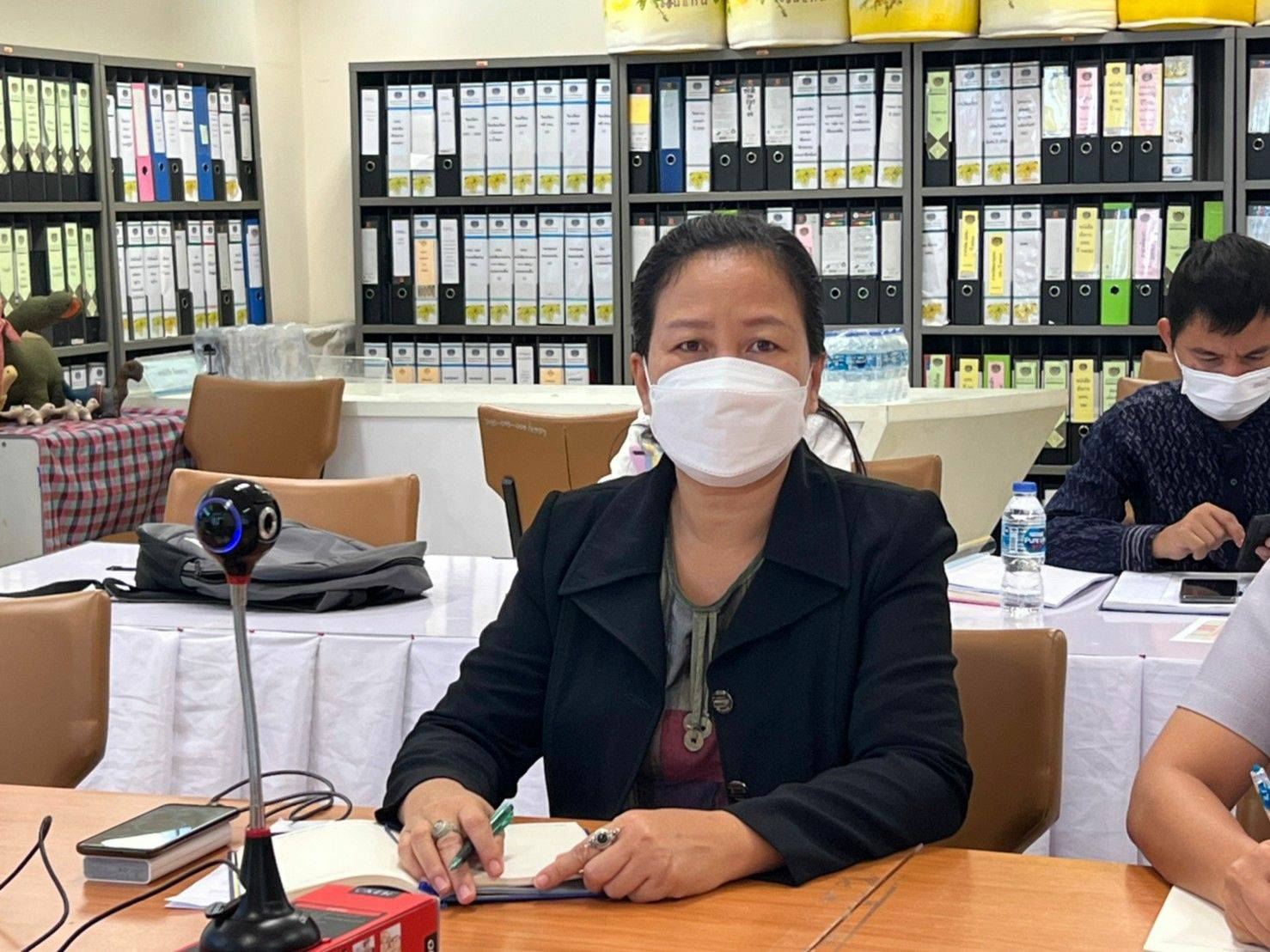 พช.ขอนแก่น : นายวสันต์ ชิงชนะ ผู้ตรวจราชการกรมการพัฒนาชุมชน เขตตรวจราชการที่ 12 ลงพื้นที่จังหวัดขอนแก่น ตรวจติดตามผลการดำเนินงาน ตามประเด็นการตรวจราชการกรมการพัฒนาชุมชน ประจำเดือนเมษายน พ.ศ.2565