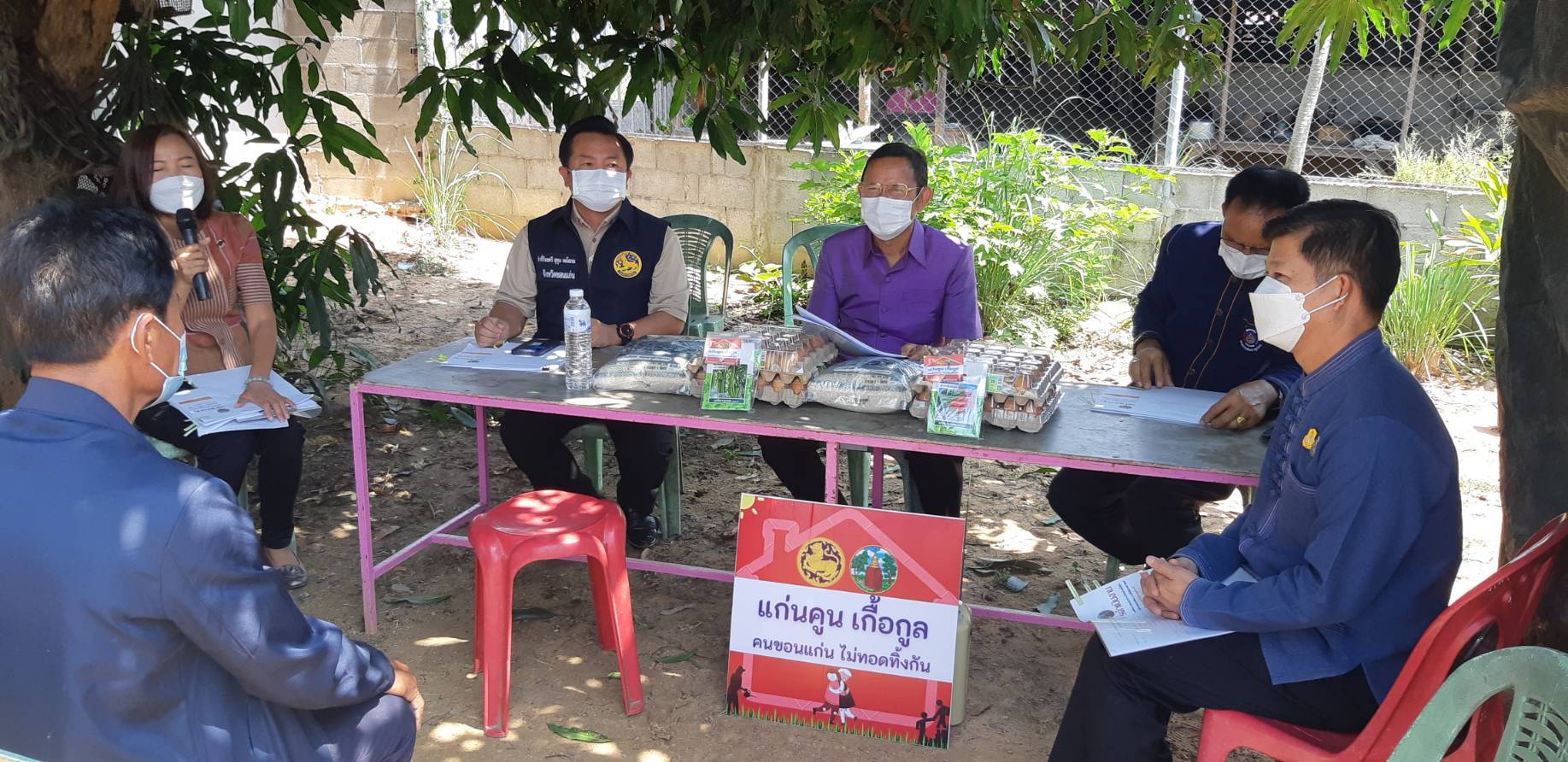 พช.ขอนแก่น : นายวสันต์ ชิงชนะ ผู้ตรวจราชการกรมการพัฒนาชุมชน เขตตรวจราชการที่ 12 ลงพื้นที่จังหวัดขอนแก่น ตรวจติดตามผลการดำเนินงาน ตามประเด็นการตรวจราชการกรมการพัฒนาชุมชน ประจำเดือนเมษายน พ.ศ.2565