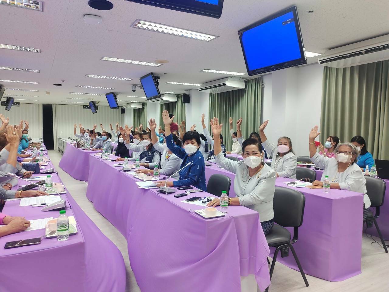 พช.ขอนแก่น : ประชุมคณะกรรมการพัฒนาสตรีจังหวัดขอนแก่น ครั้งที่ 3/2565