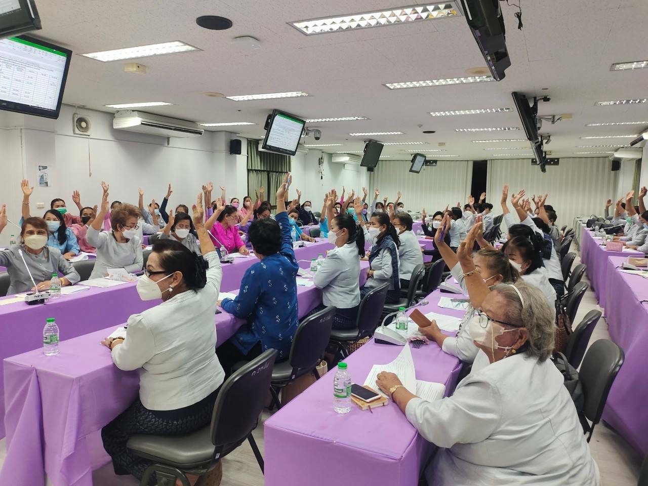 พช.ขอนแก่น : ประชุมคณะกรรมการพัฒนาสตรีจังหวัดขอนแก่น ครั้งที่ 3/2565