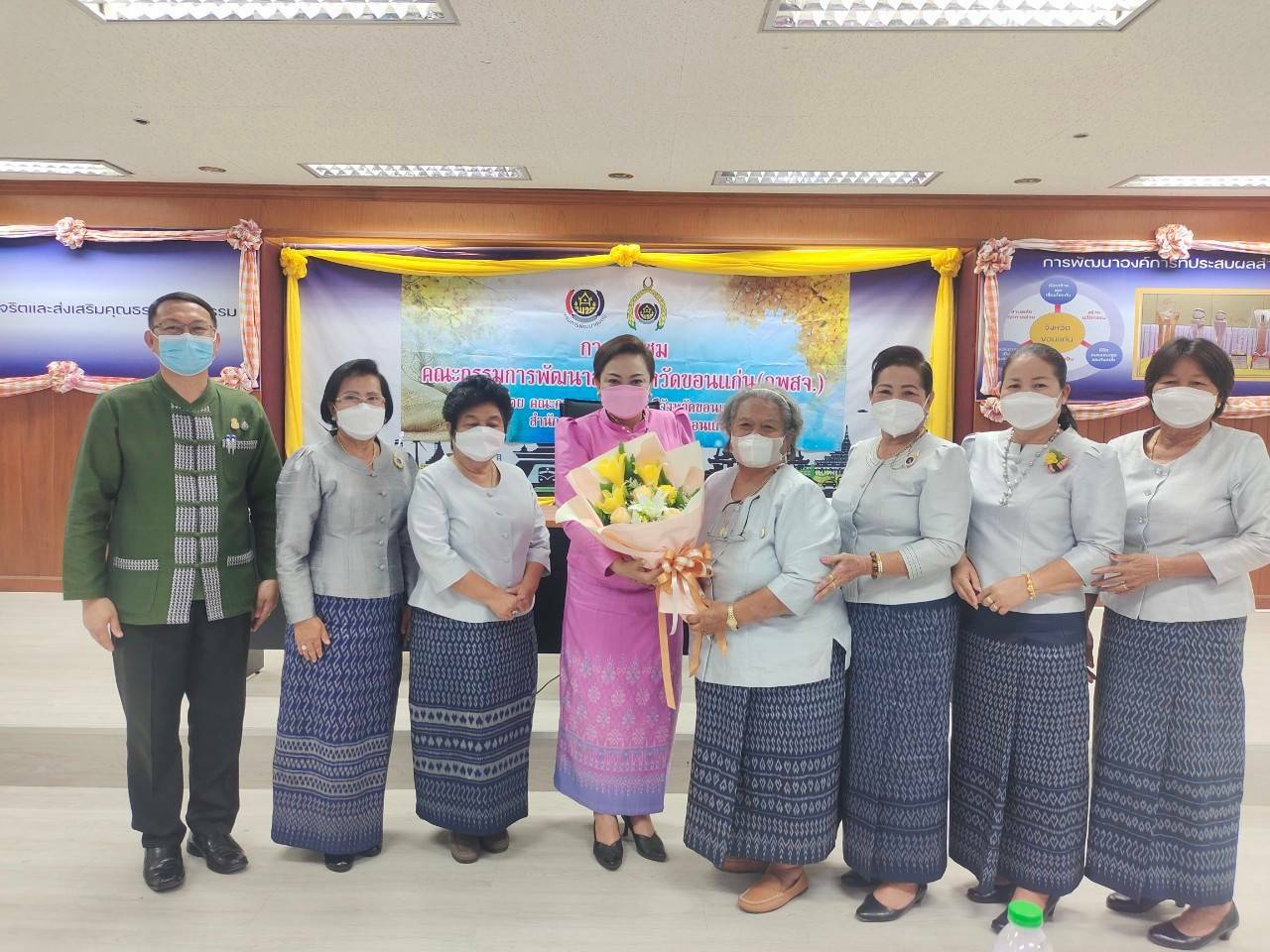พช.ขอนแก่น : ประชุมคณะกรรมการพัฒนาสตรีจังหวัดขอนแก่น ครั้งที่ 3/2565