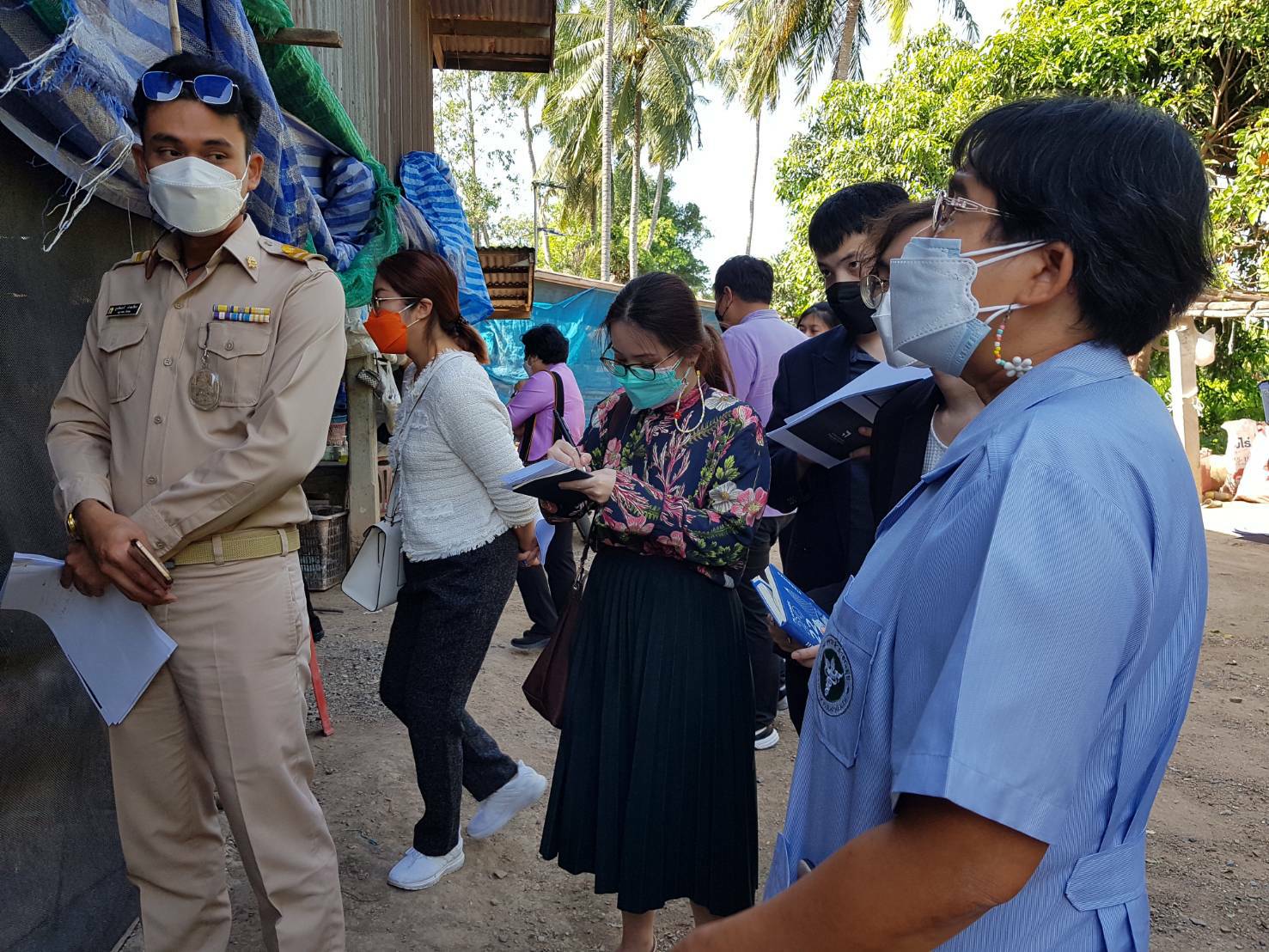 พช.ขอนแก่น : ร่วมกิจกรรมห้องปฏิบัติการนวัตกรรมภาครัฐ ตามโครงการพัฒนานวัตกรรมงานบริการภาครัฐ ประจำปี พ.ศ. 2565 ในพื้นที่อำเภอโพธิ์ทอง จังหวัดอ่างทอง