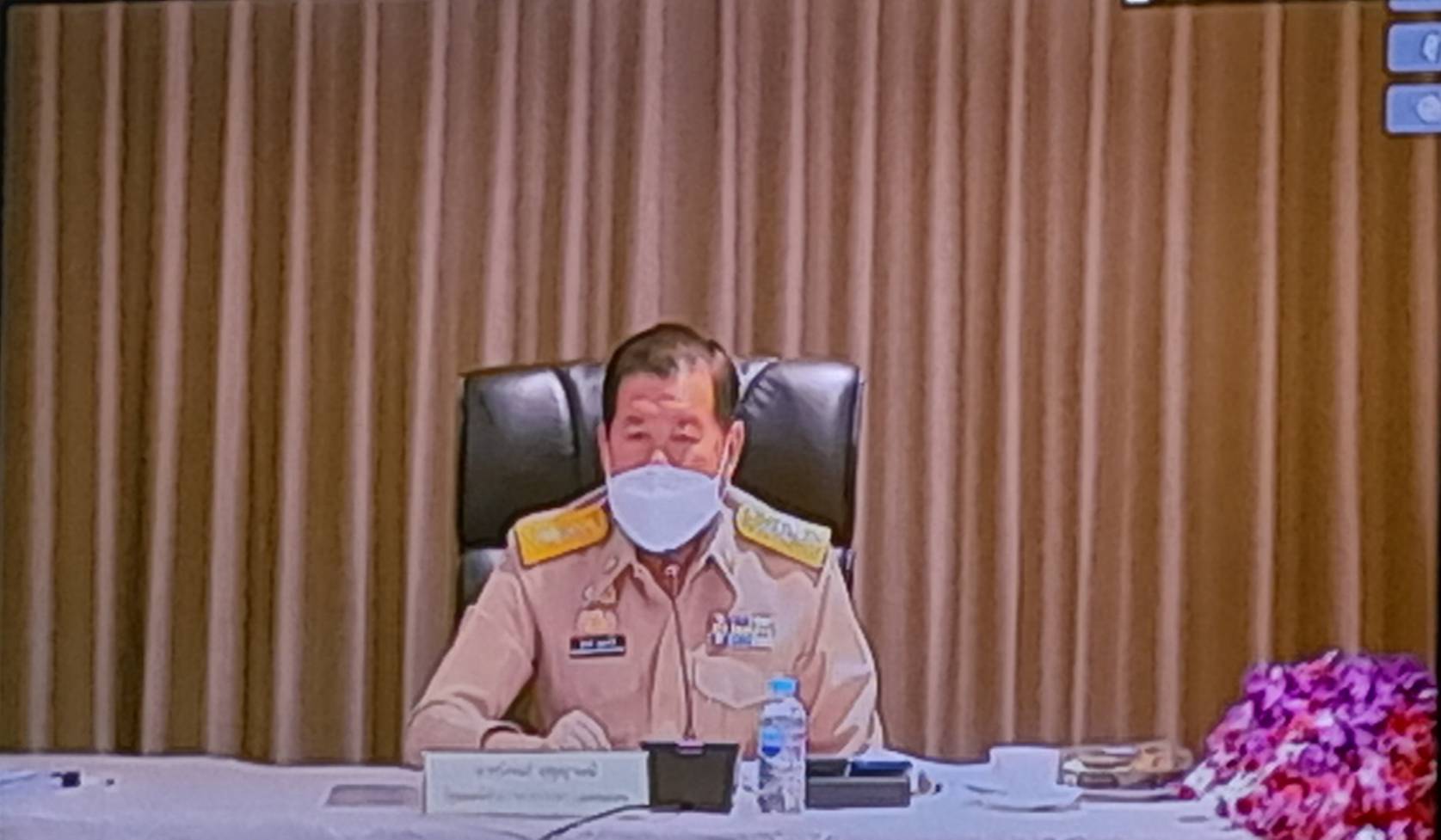 พช.ขอนแก่น : ร่วมประชุมเพื่อขับเคลื่อนและติดตามนโยบายของรัฐบาลและภารกิจสำคัญของกระทรวงมหาดไทย ประจำปีงบประมาณ พ.ศ. 2565 (เดือนเมษายน 2565) ผ่านระบบวีดิทัศน์ทางไกล (VCS) 
