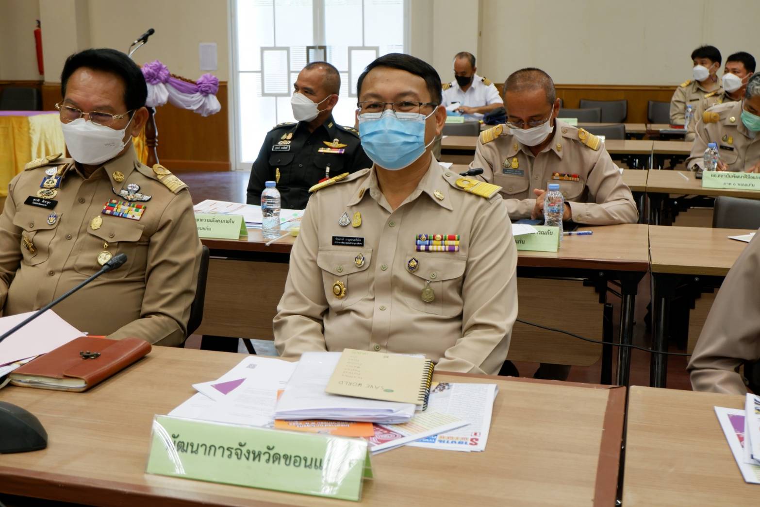 พช.ขอนแก่น : ร่วมการประชุมหัวหน้าส่วนราชการ หัวหน้าหน่วยงานรัฐวิสาหกิจ จังหวัดขอนแก่น ครั้งที่ 4/2565